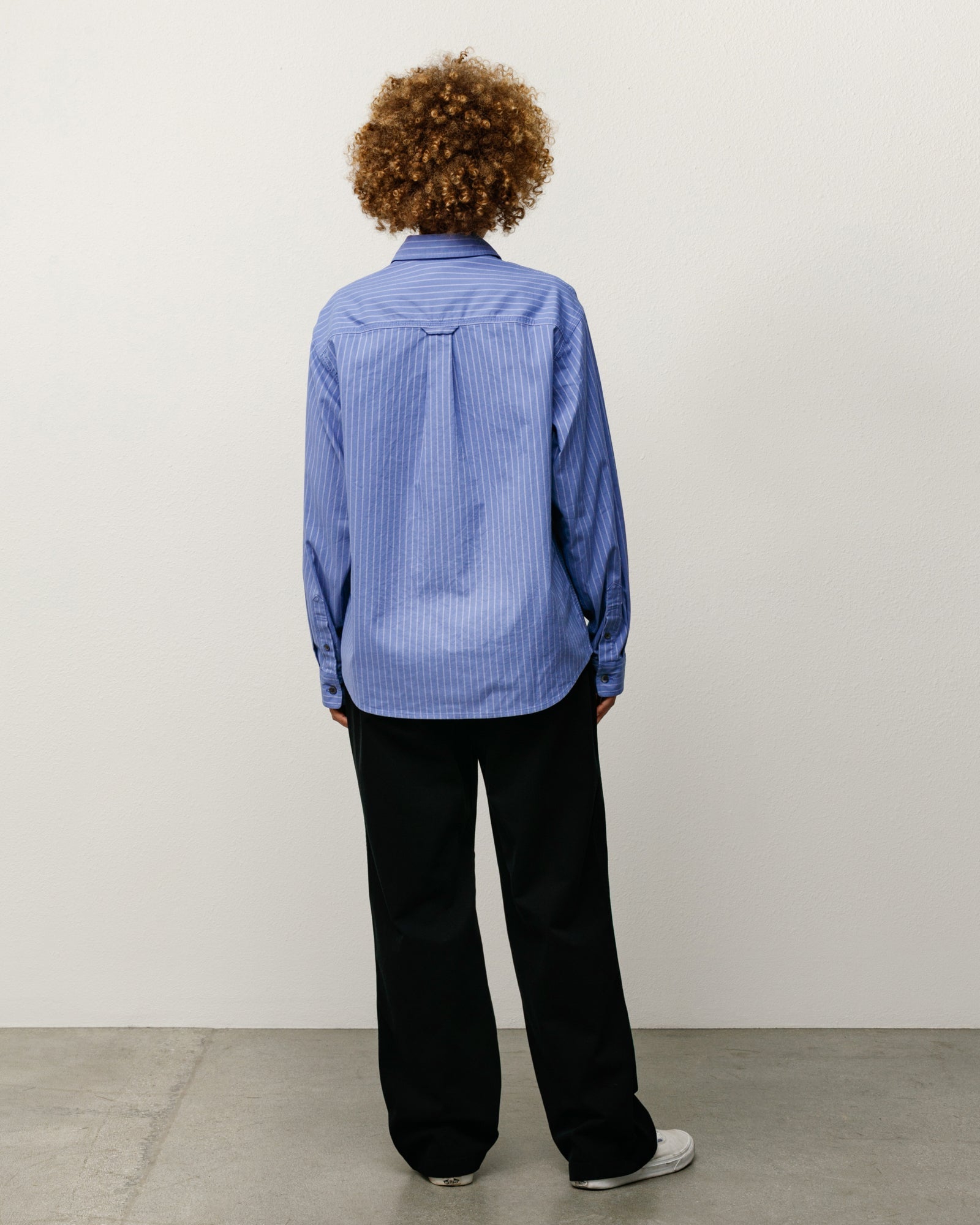 Oxford Shirt – Blue Stripe | Tops & Shirts | Stüssy Japan