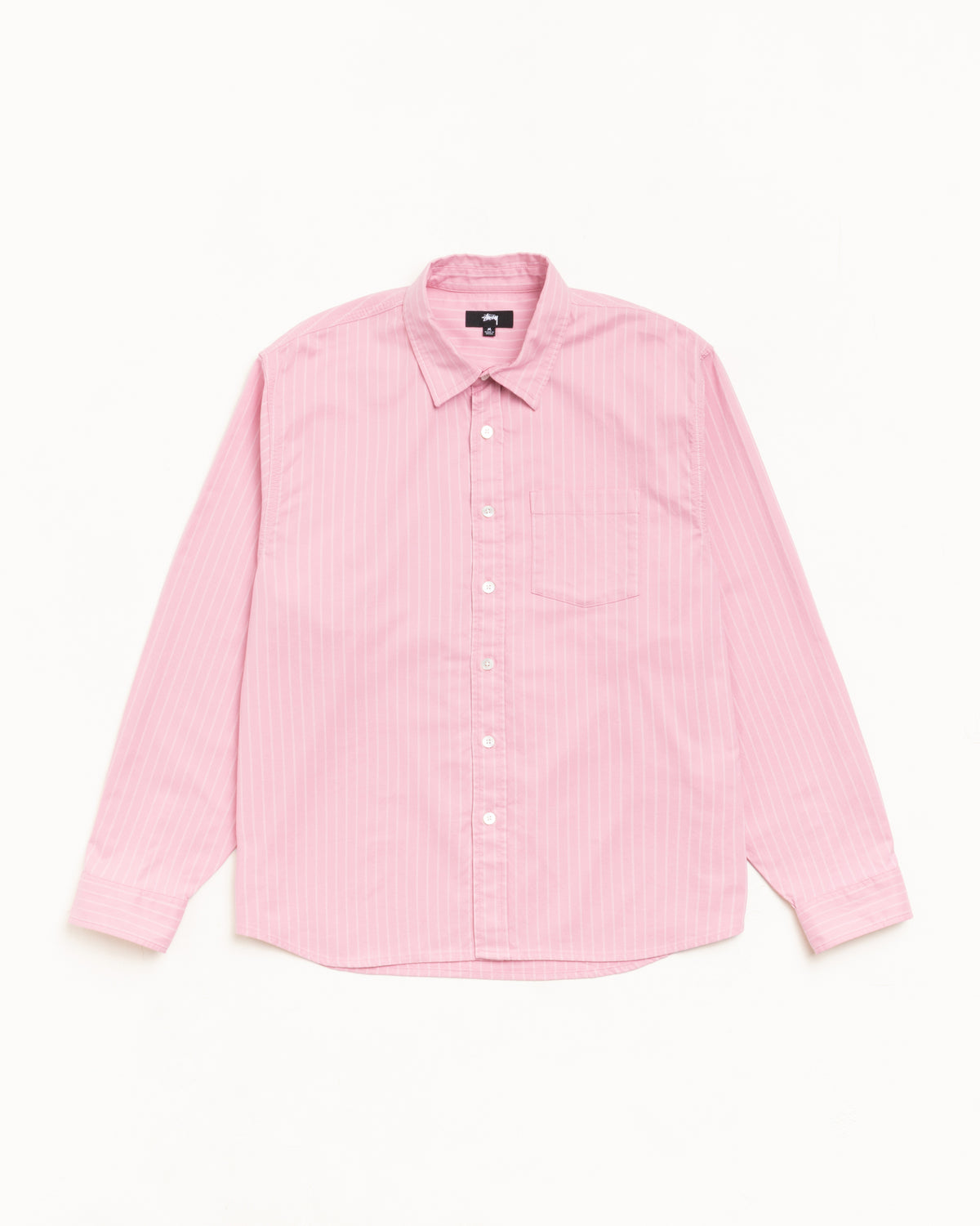 Oxford Shirt – Pink Stripe | Tops & Shirts | Stüssy Japan