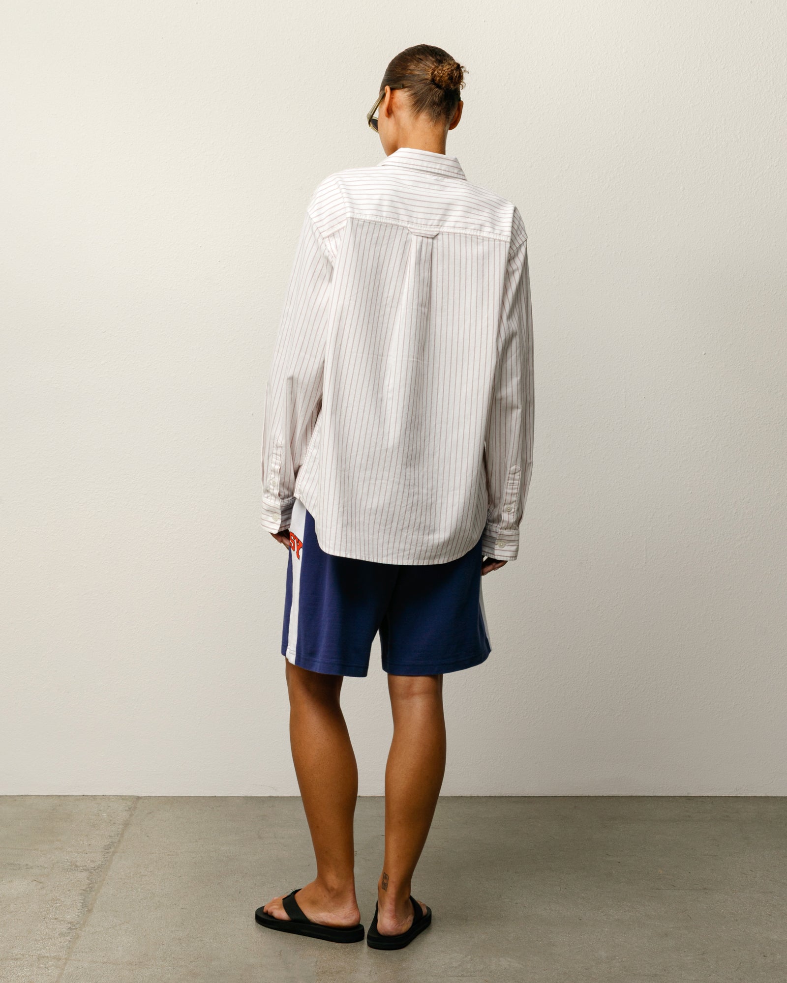 Oxford Shirt – White Stripe | Tops & Shirts | Stüssy Japan