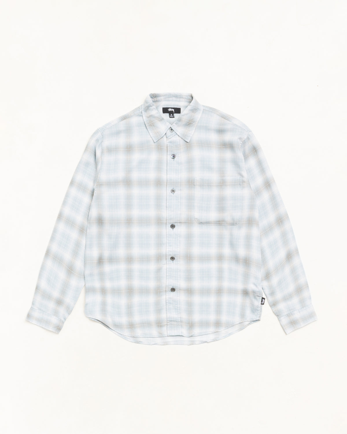 Matthew Printed Shirt - Lt. Blue | Tops & Shirts | Stüssy Japan