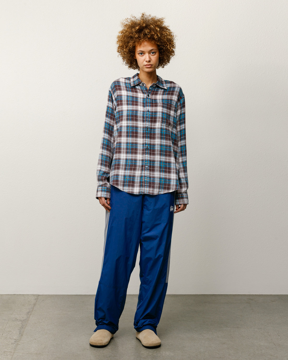 Matthew Plaid Shirt – Brown | Tops & Shirts | Stüssy Japan