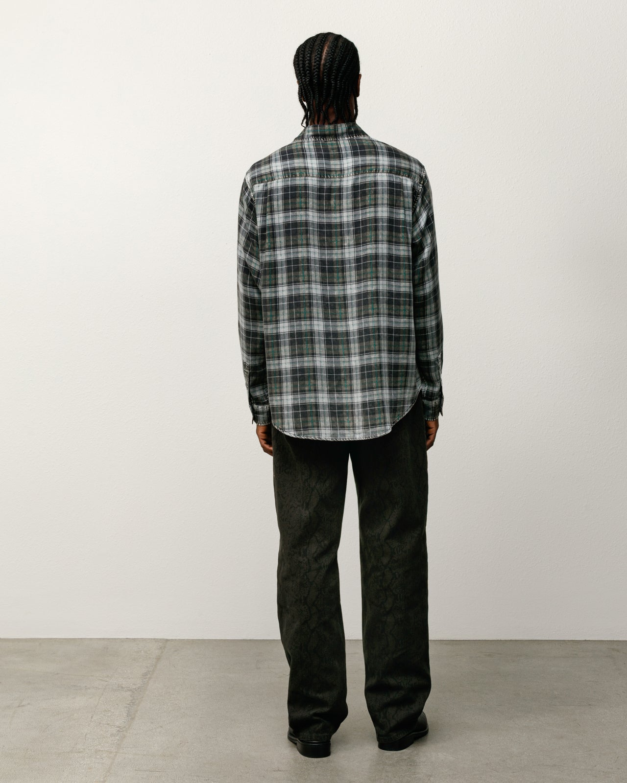 Matthew Plaid Shirt – Charcoal | Tops & Shirts | Stüssy Japan