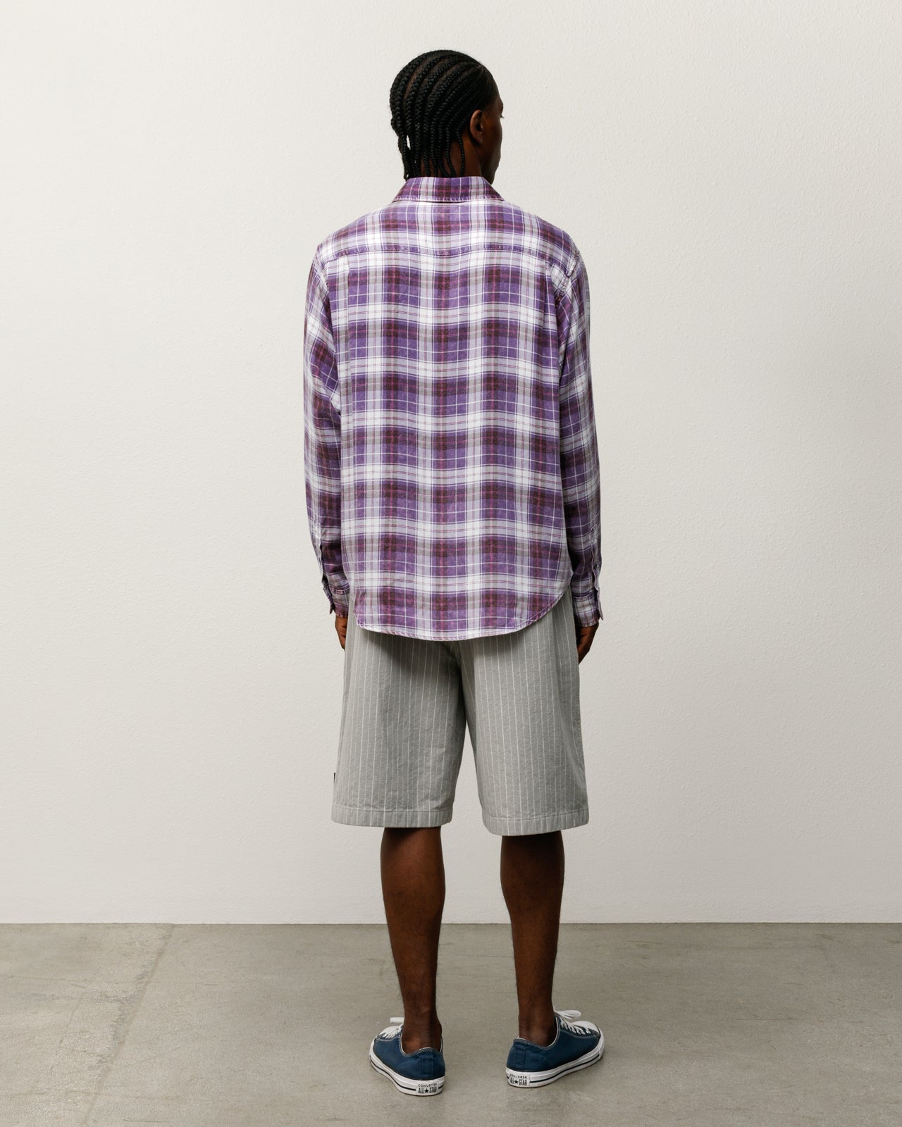Matthew Plaid Shirt – Lavender | Tops & Shirts | Stüssy Japan