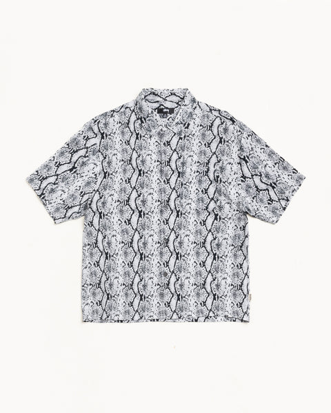 Python Ss Shirt Mens Short Sleeve In Grey