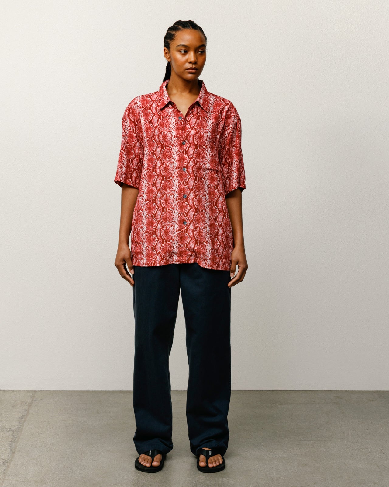 Python SS Shirt – Red | Tops & Shirts | Stüssy Japan