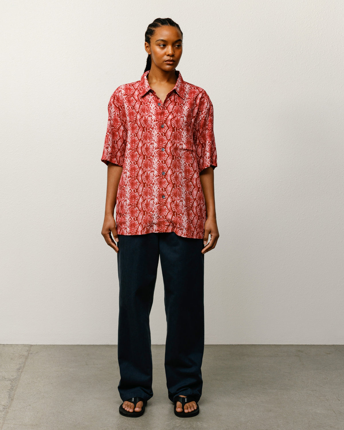 Python SS Shirt – Red | Tops & Shirts | Stüssy Japan