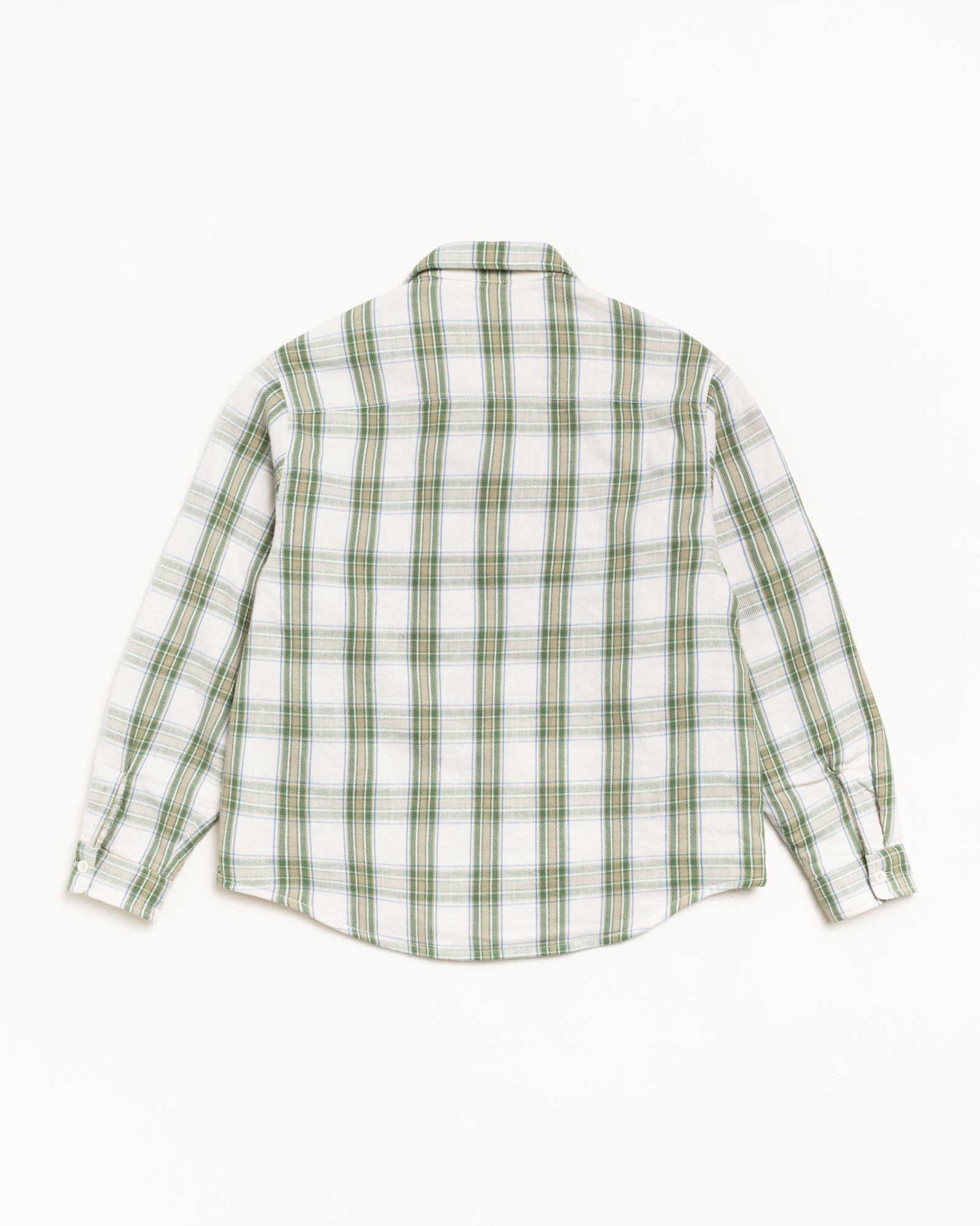 Lau Plaid Shirt Jacket – Off White | Tops & Shirts | Stüssy Japan