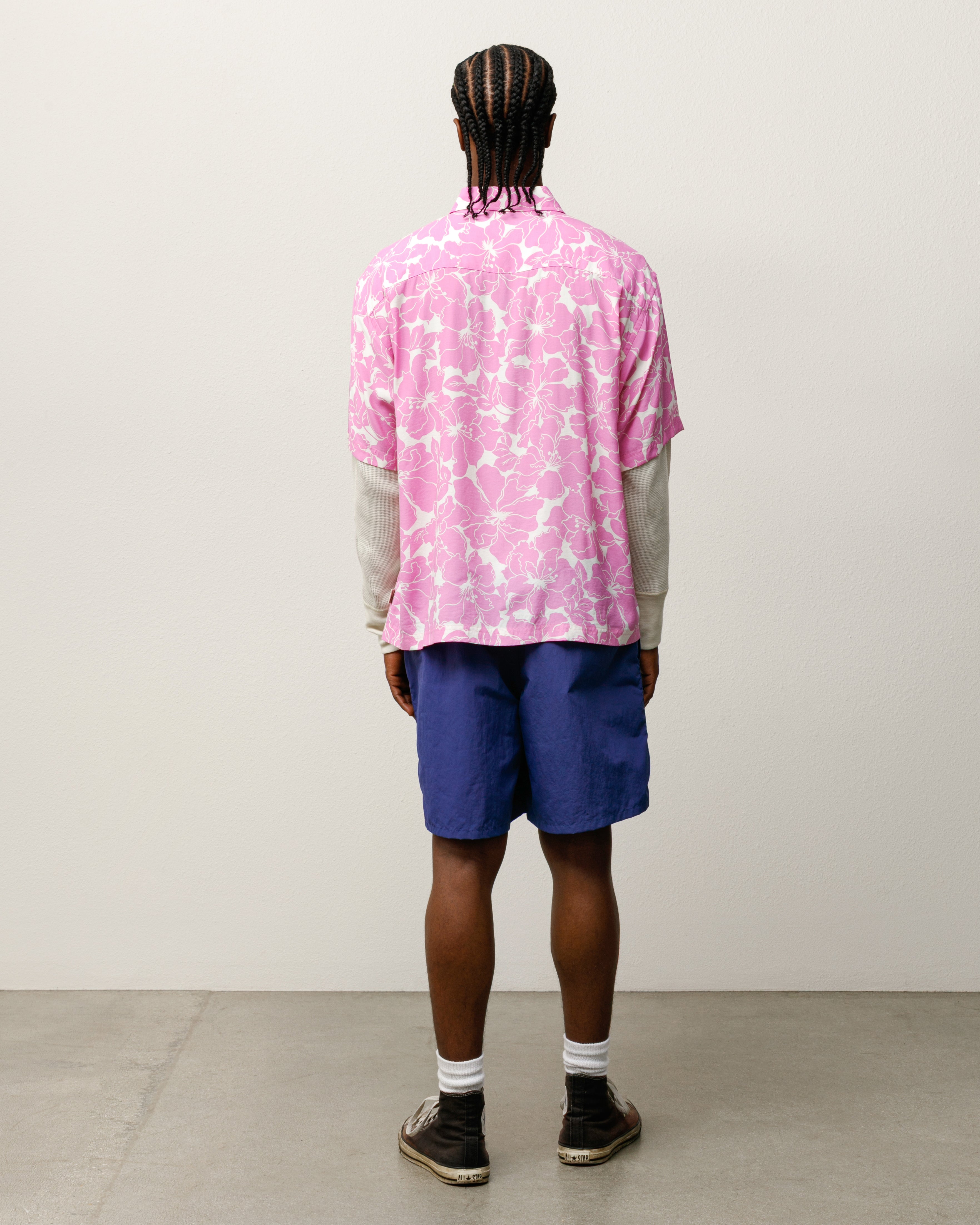 Floral Hawaiian Shirt – Pink | Tops & Shirts | Stüssy Japan