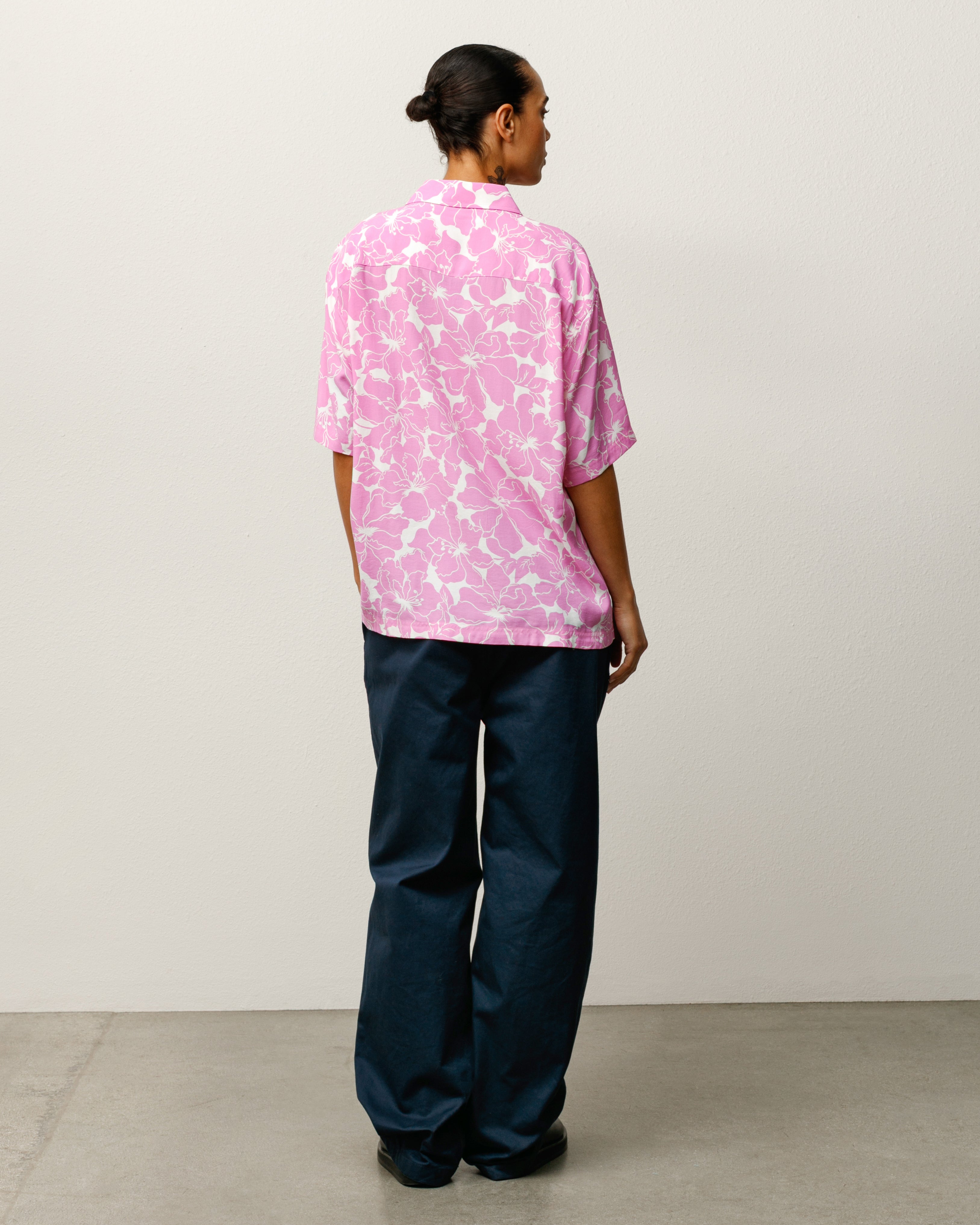 Floral Hawaiian Shirt – Pink | Tops & Shirts | Stüssy Japan