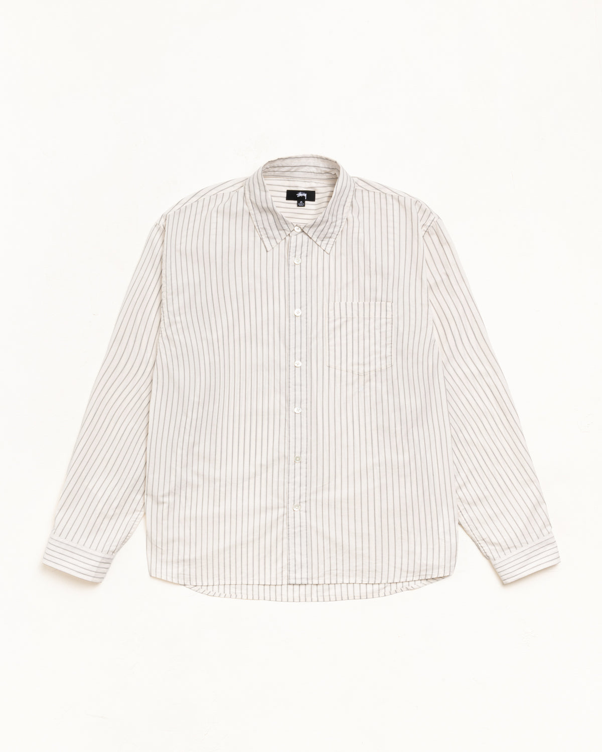 Standard Shirt – Natural Stripe | Tops & Shirts | Stüssy Japan