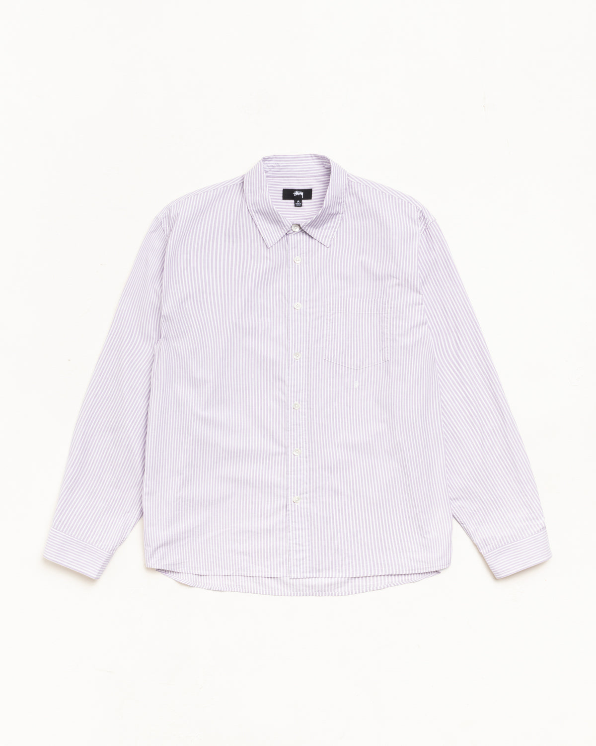 Standard Shirt - Purple Stripe | Tops & Shirts | Stüssy Japan