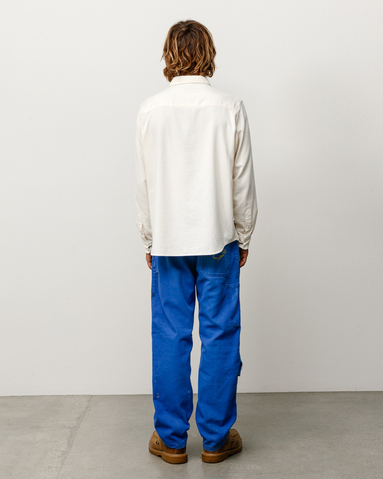 Y’s コットン×シルク　オフホワイト　オープンカラーシャツ Cotton Silk Western Shirt – Off White | Tops & Shirts | Stüssy Japan
