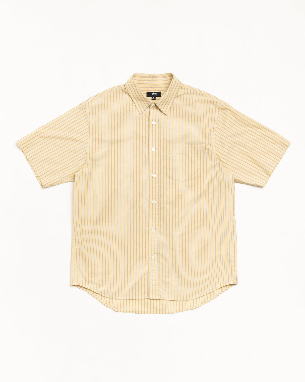 Standard Ss Shirt – Yellow Stripe | Tops & Shirts | Stüssy Japan