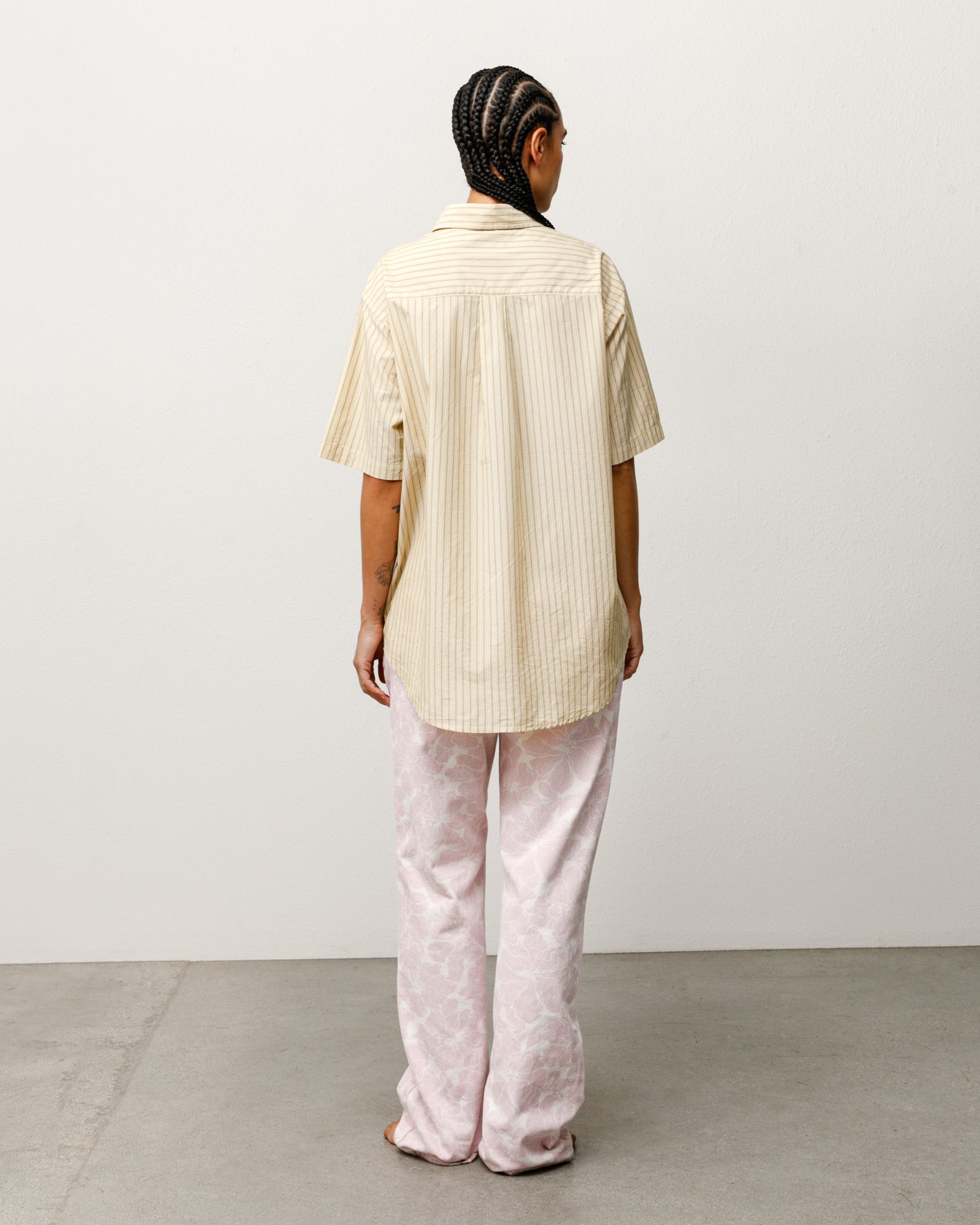 Standard Ss Shirt – Yellow Stripe | Tops & Shirts | Stüssy Japan