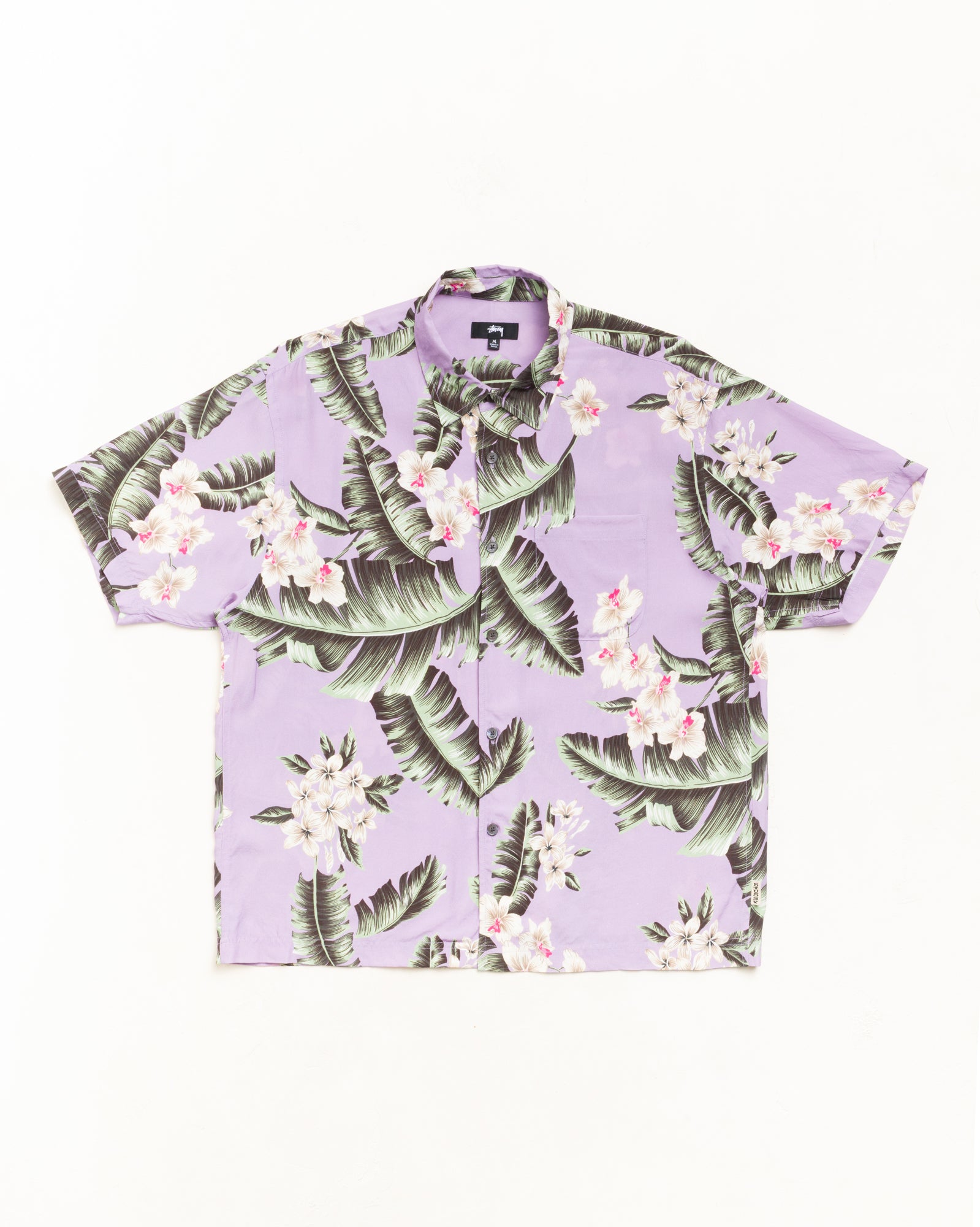 Hawaiian Floral Ss Shirt – Lavender | Tops & Shirts | Stüssy Japan