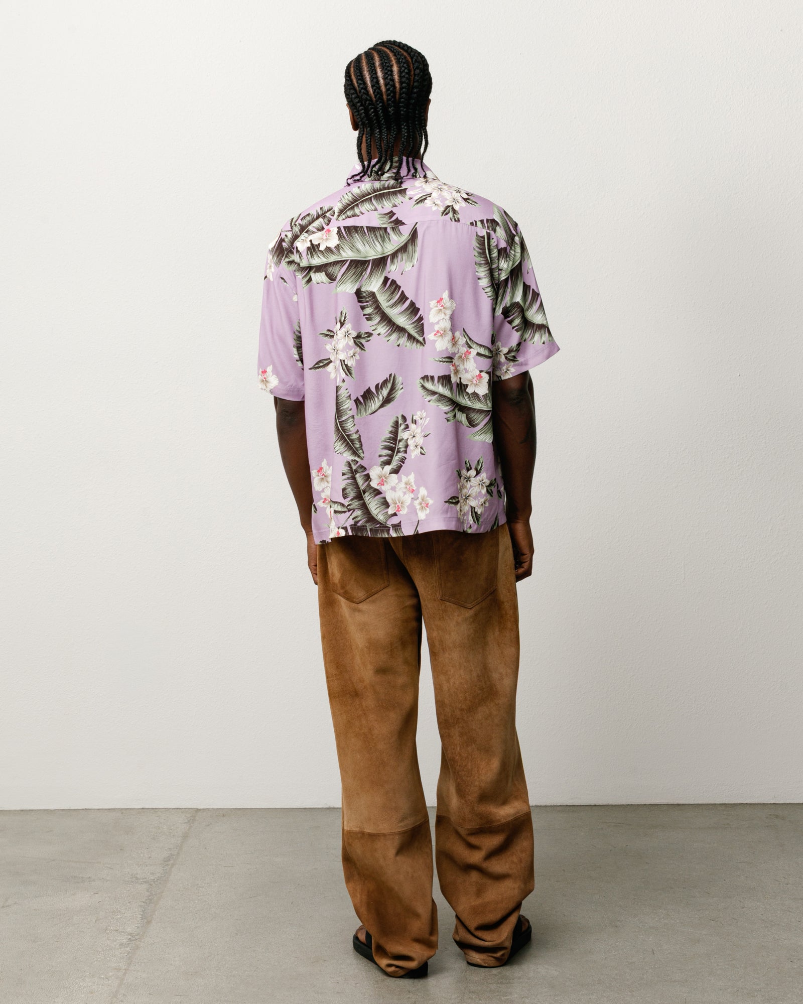 Hawaiian Floral Ss Shirt – Lavender | Tops & Shirts | Stüssy Japan