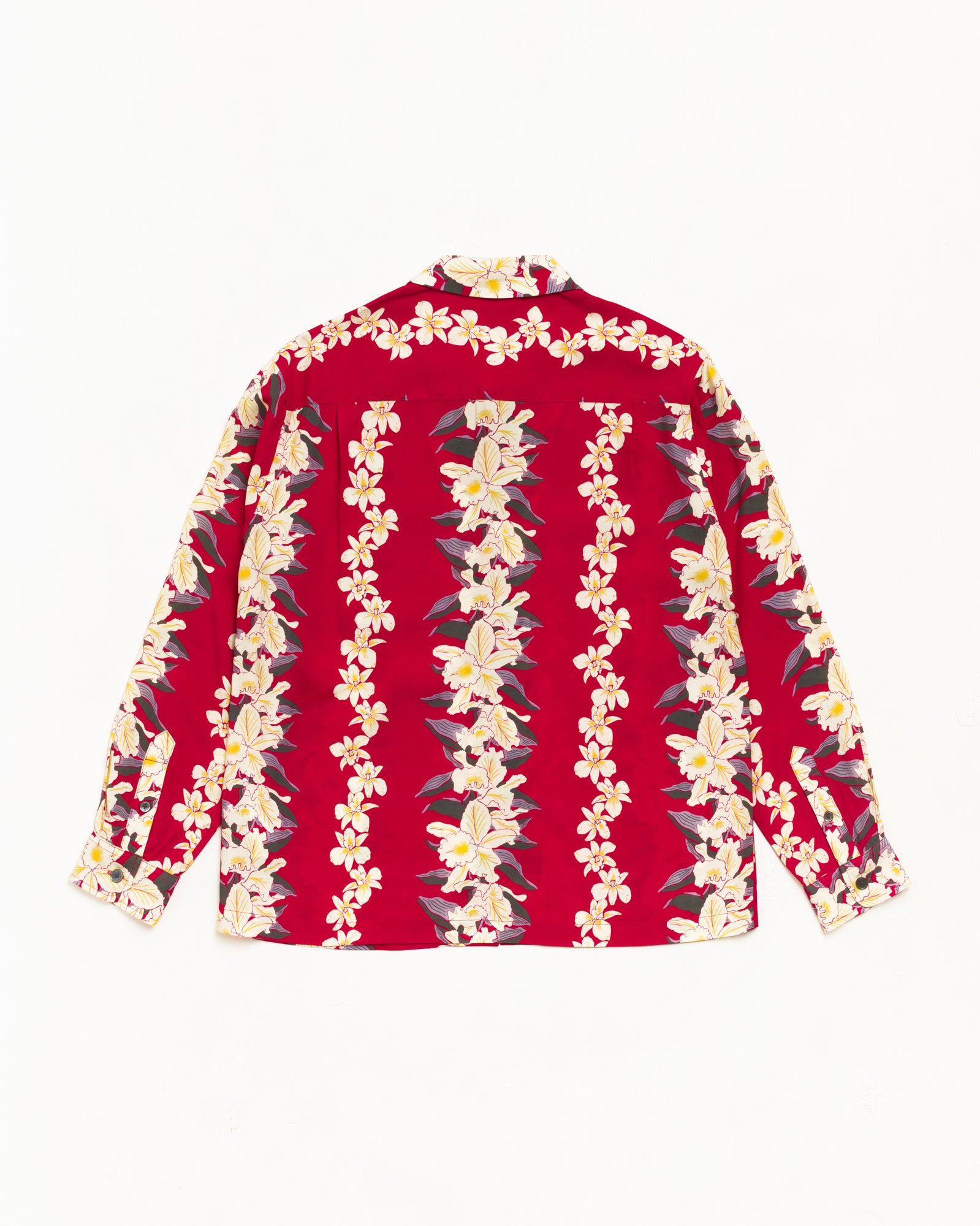 Hawaiian Floral Shirt - Red | Tops & Shirts | Stüssy Japan