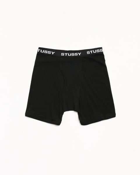 Stussy Boxer Briefs- 3 Pack Accessories Regular In Black