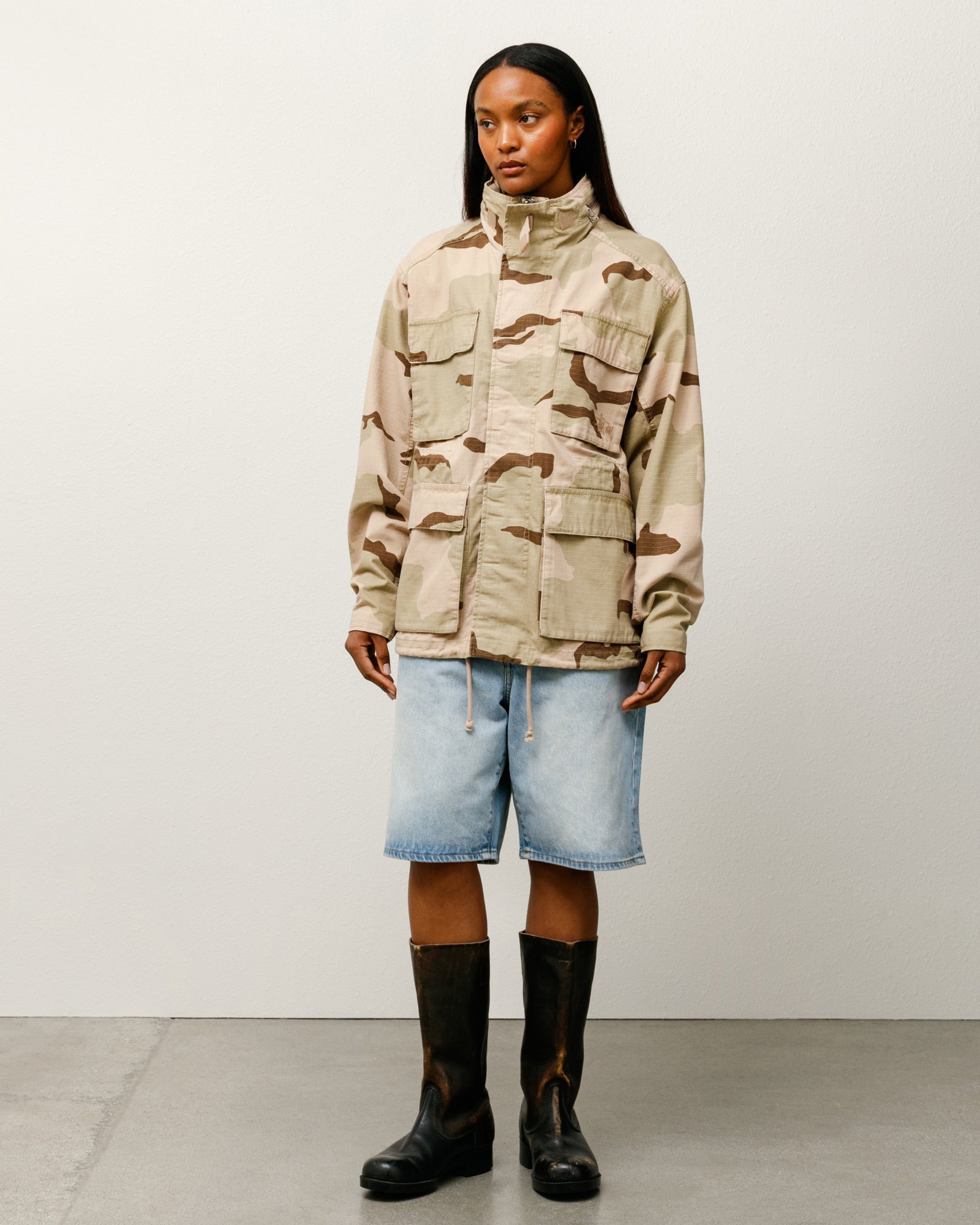 パンツ STUSSY BIG OL' SHORT DENIM Big Ol' Short Denim – Rinsed Indigo | Shorts | Stüssy Japan