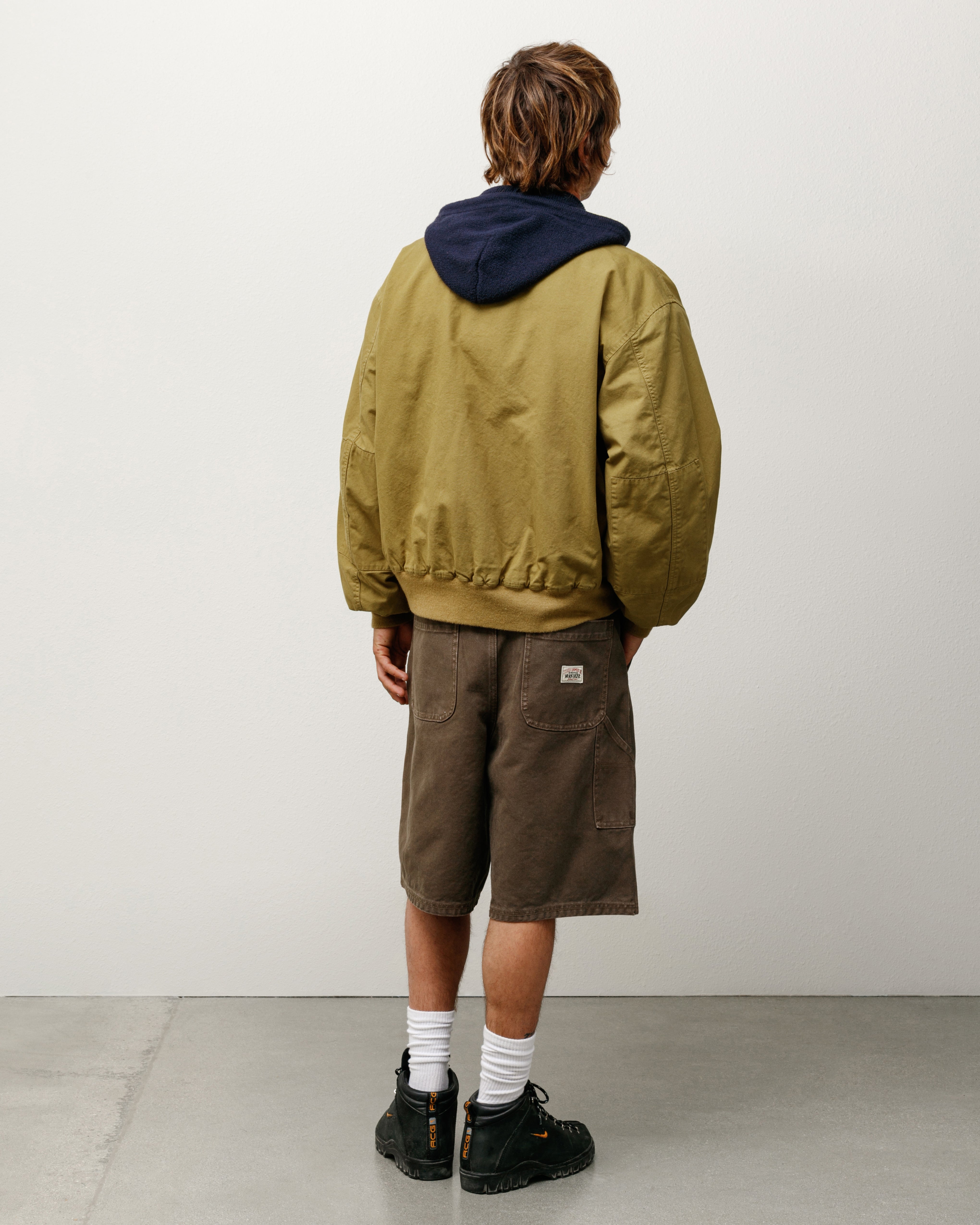Washed Canvas Work Short – Brown | Shorts | Stüssy Japan