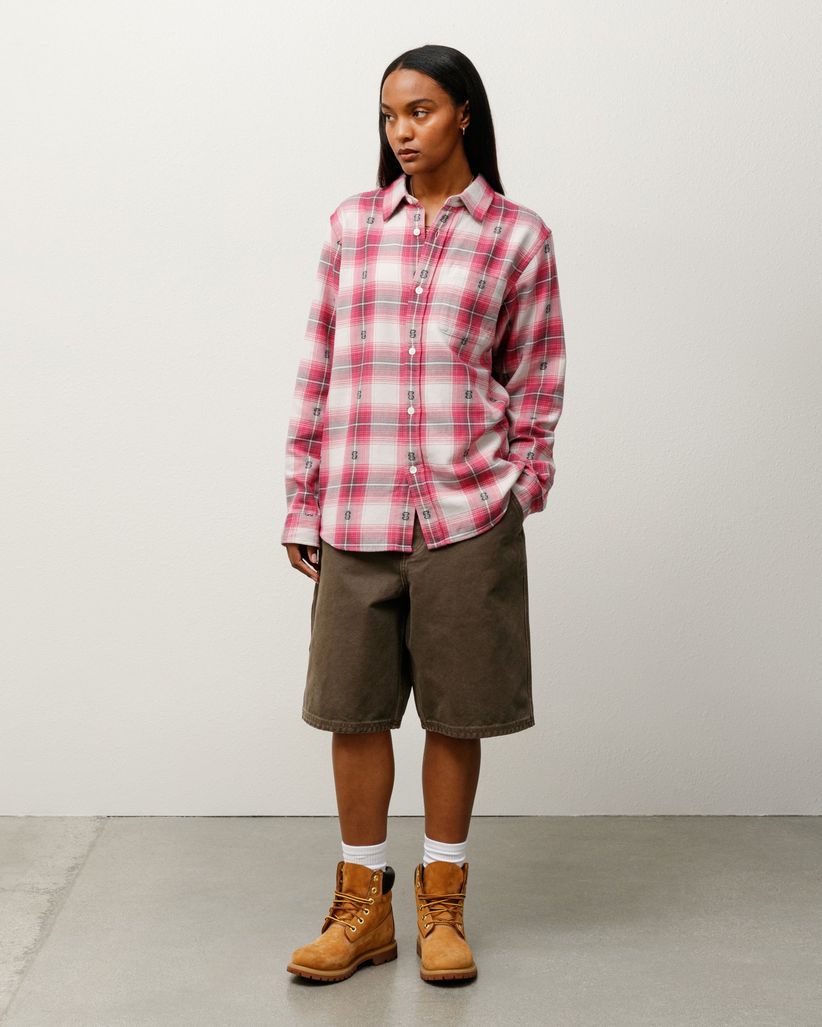 Washed Canvas Work Short – Brown | Shorts | Stüssy Japan