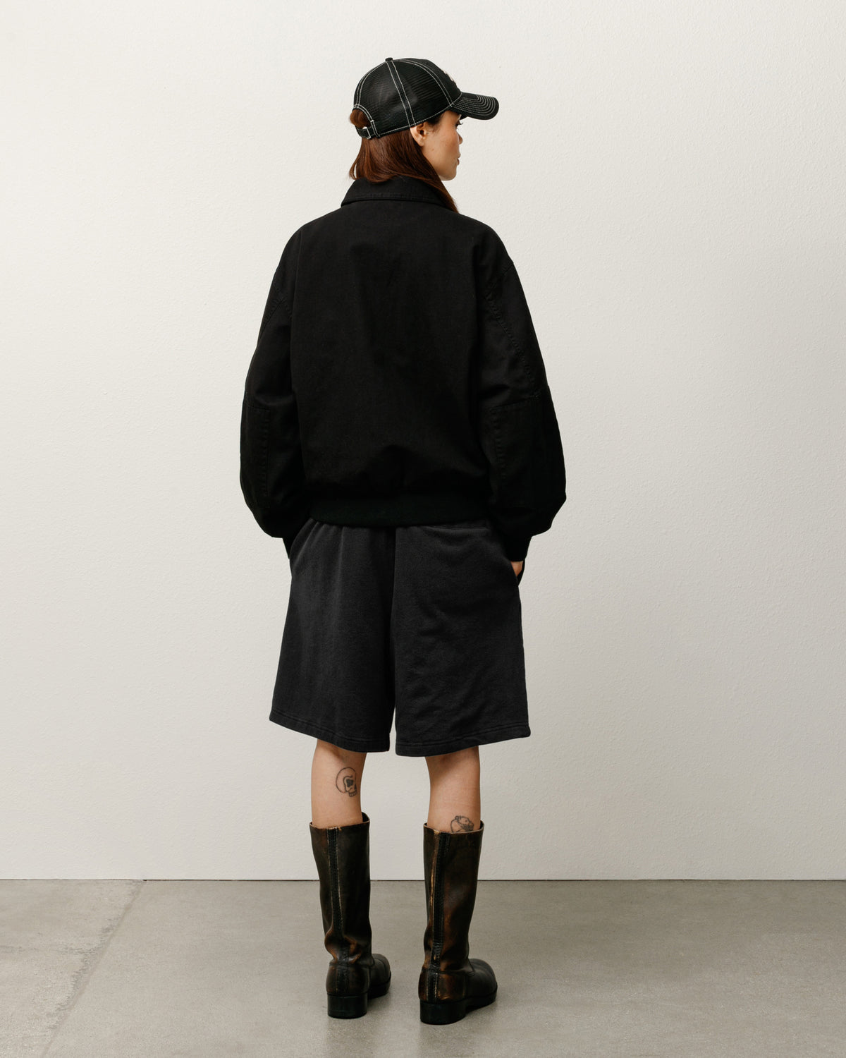 Double Layer Jersey Short – Black | Shorts | Stüssy Japan