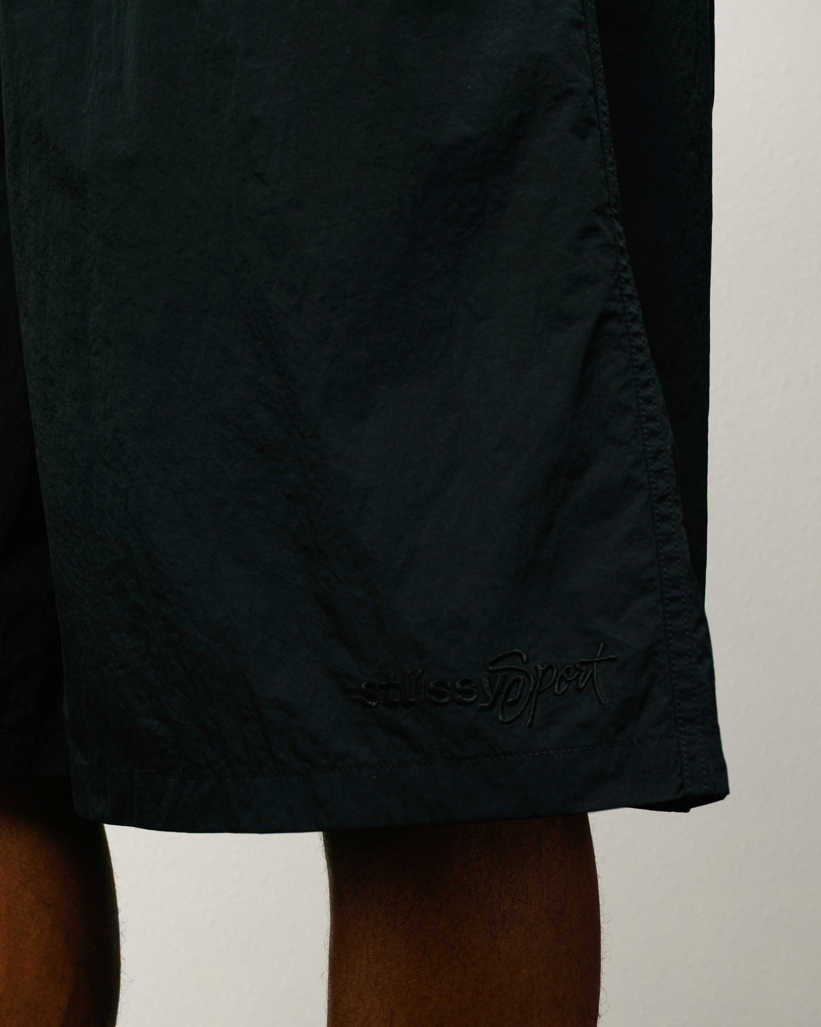 Nylon Court Short – Black | Shorts | Stüssy Japan