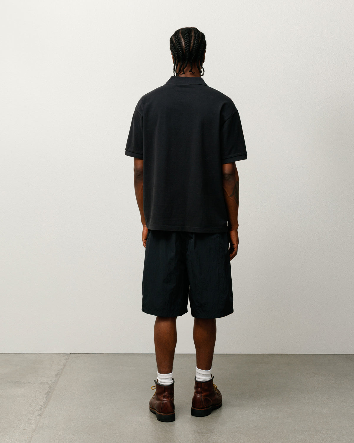 Nylon Court Short – Black | Shorts | Stüssy Japan
