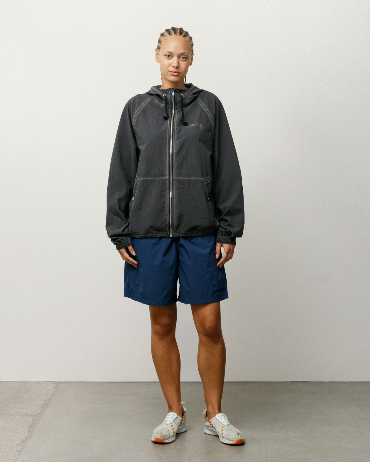 Nylon Court Short – Navy | Shorts | Stüssy Japan