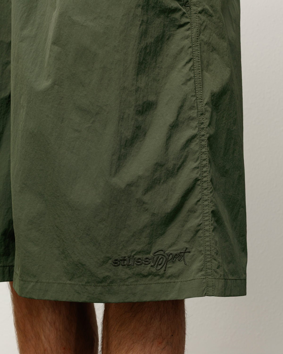 Nylon Court Short – Olive | Shorts | Stüssy Japan