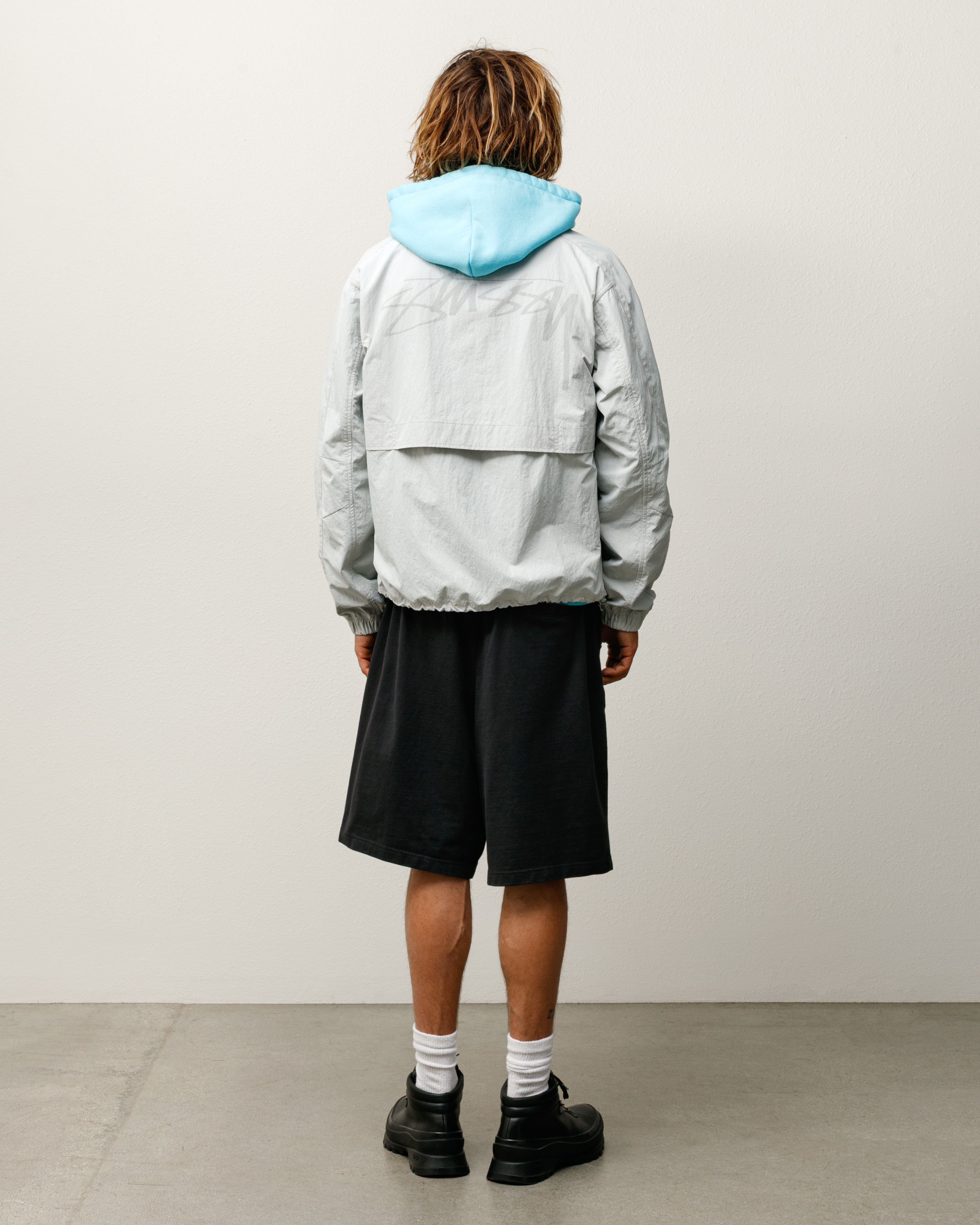【tigくん着用】stussy メッシュパーカー　短丈　ノームコア　Sサイズ Baggy Beach Short – Blue | Shorts & Trunks | Stüssy Japan