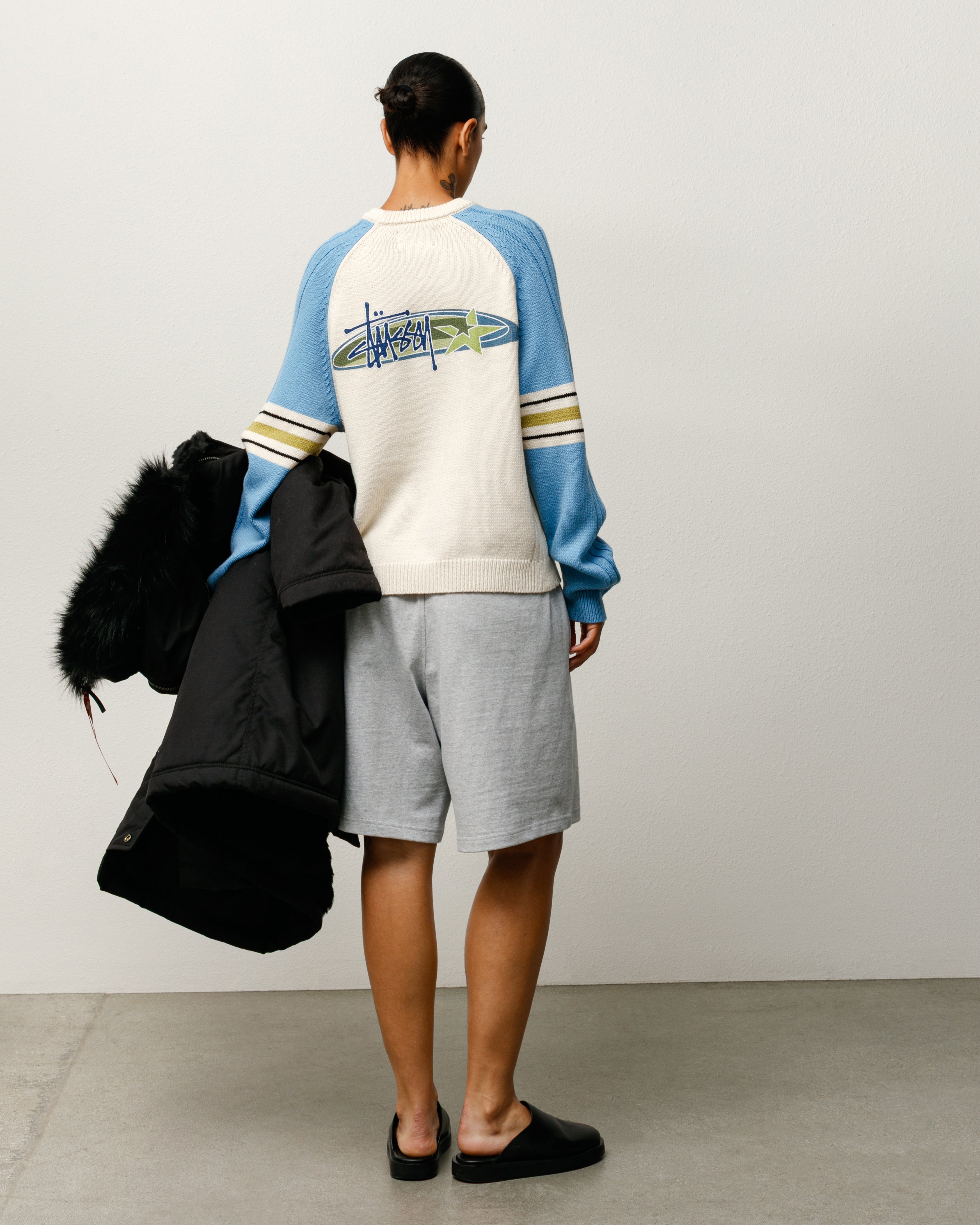Jersey Short – Grey Heather | Shorts & Trunks | Stüssy Japan