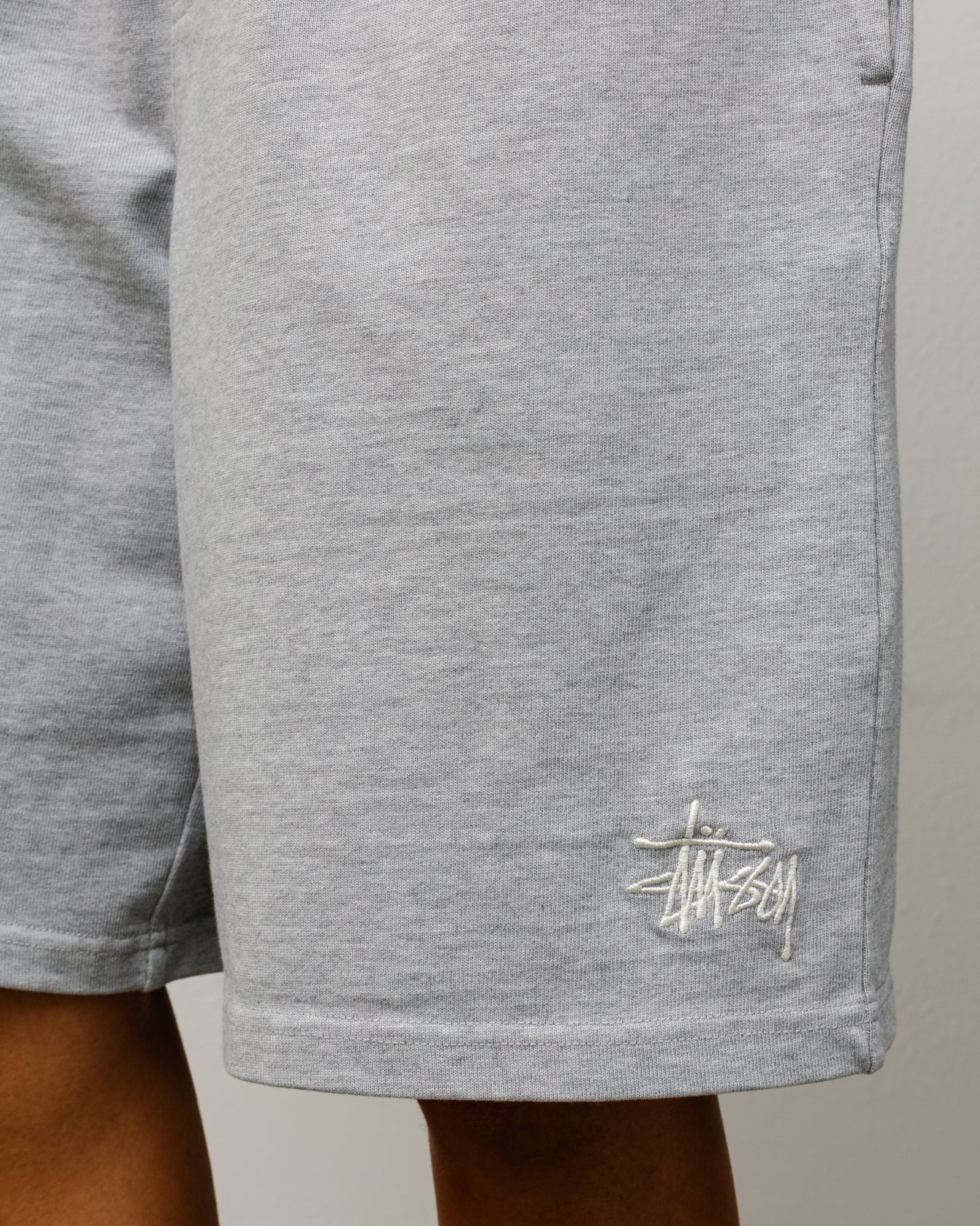 Jersey Short – Grey Heather | Bottoms | Stüssy Japan