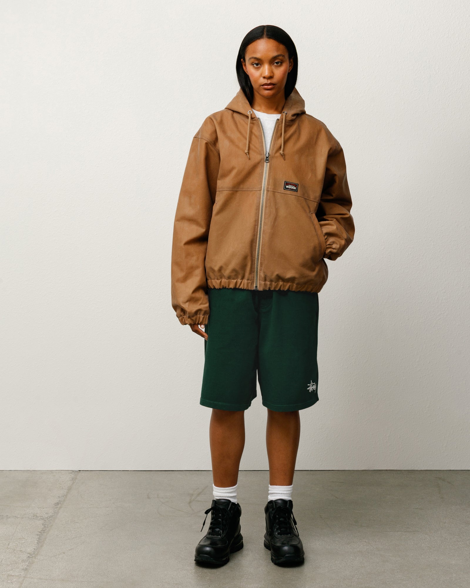 Jersey Short – Green | Bottoms | Stüssy Japan