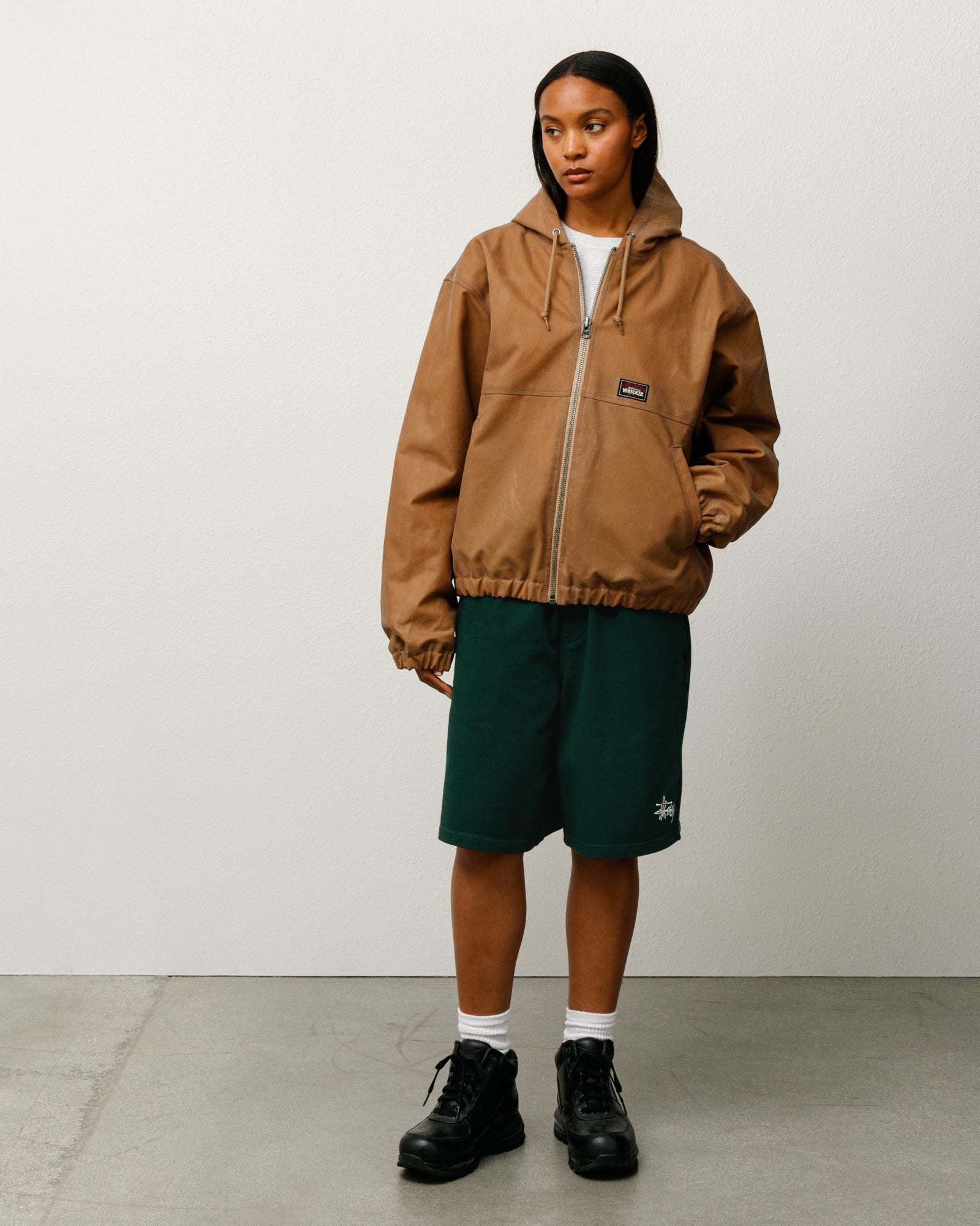 Jersey Short – Green | Bottoms | Stüssy Japan