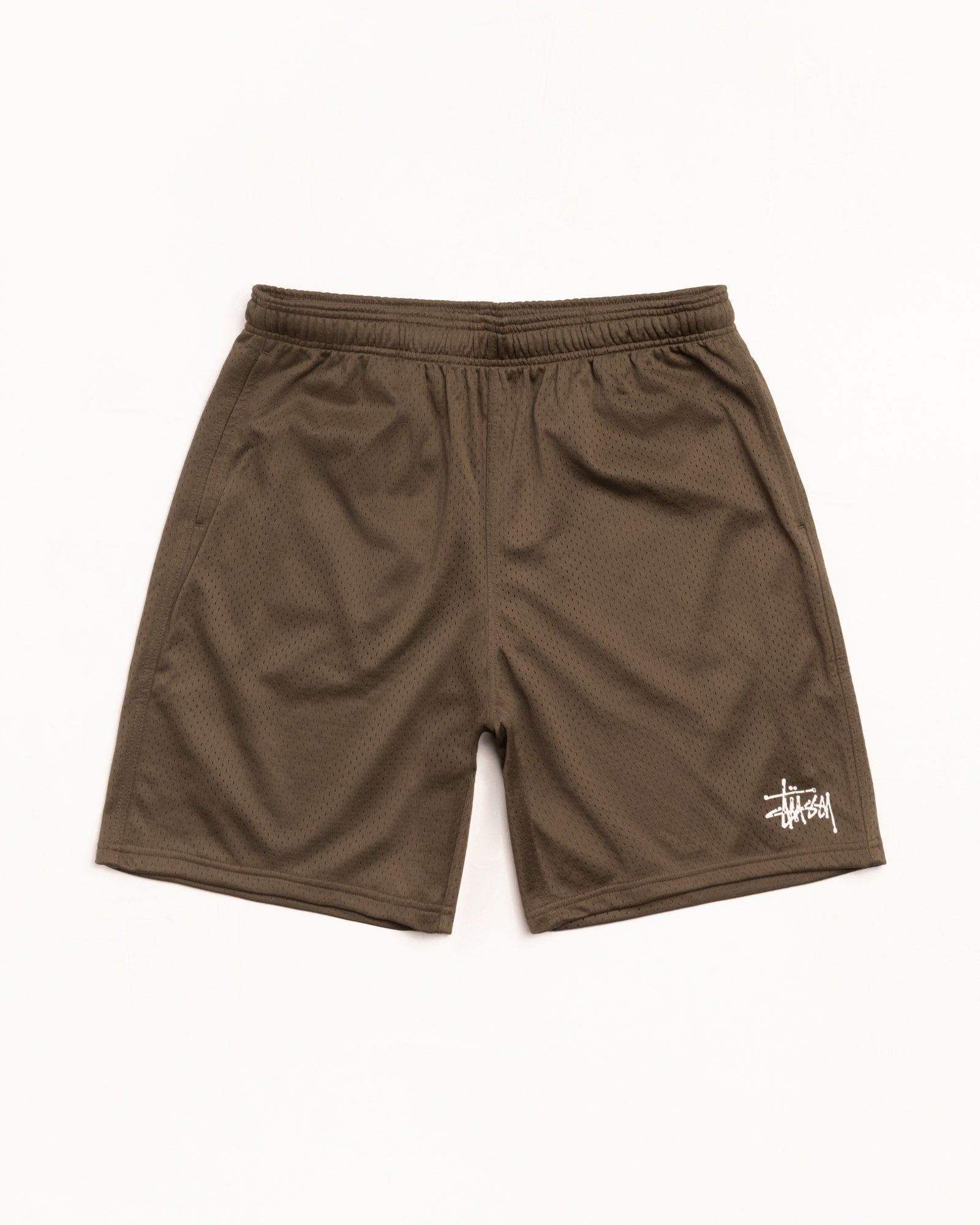 Mesh Short Basic Mens Regular In Olive