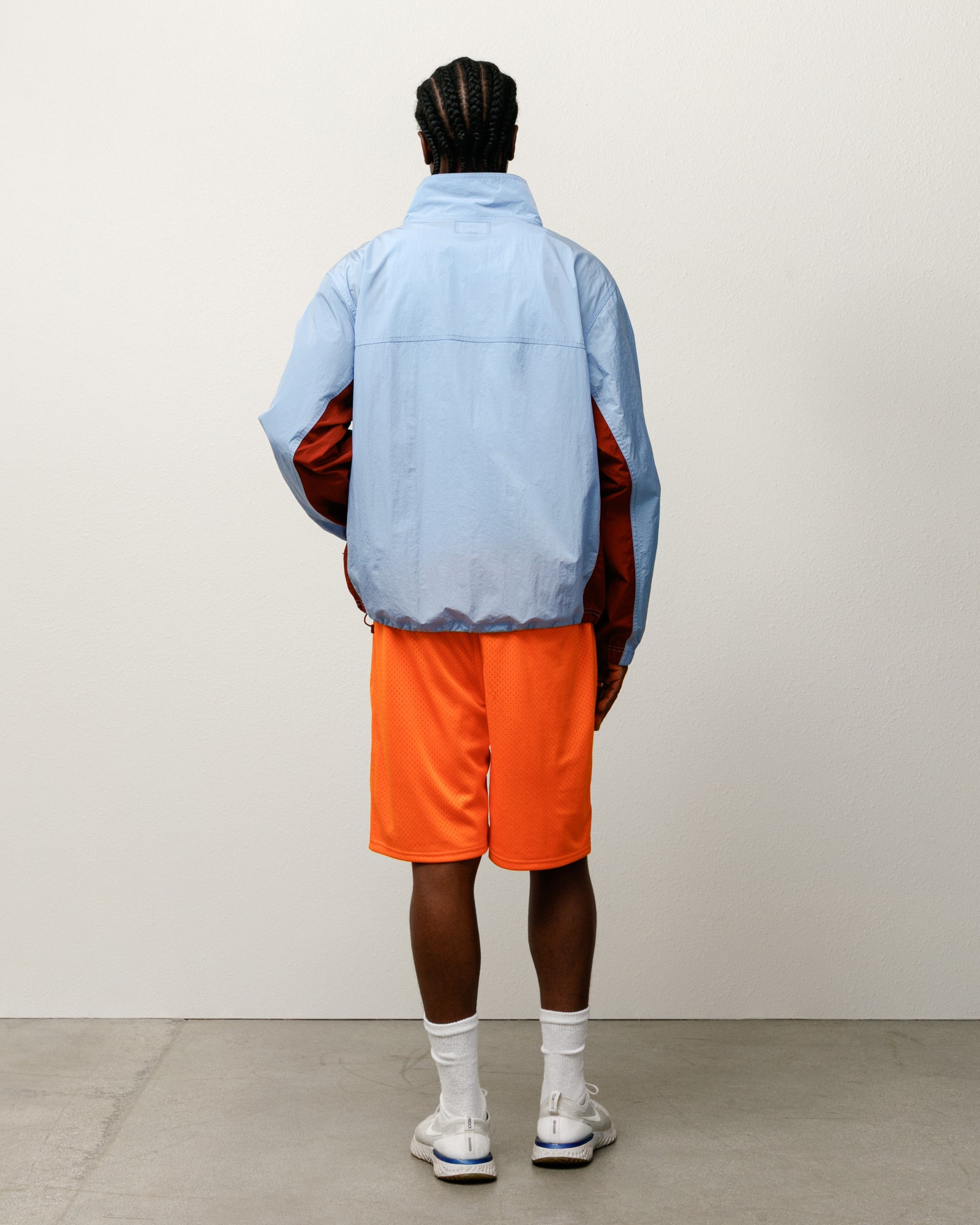 Mesh Short Basic Mens Regular In Orange