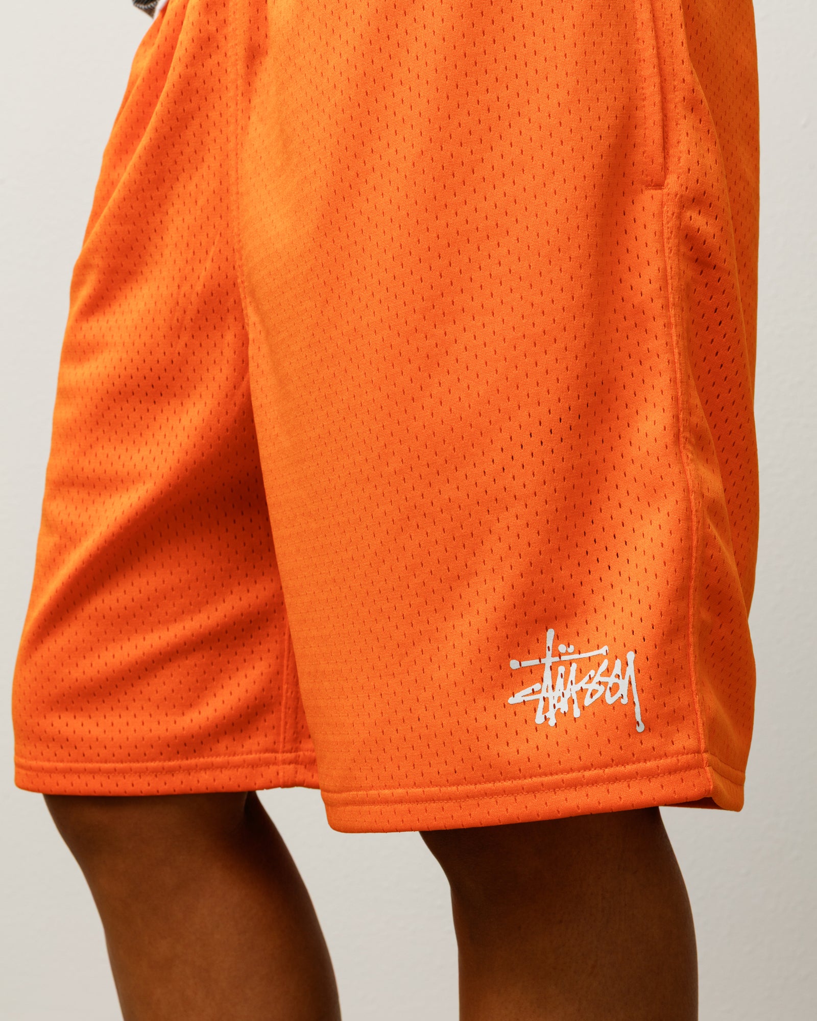 Mesh Short Basic – Orange | Bottoms | Stüssy Japan