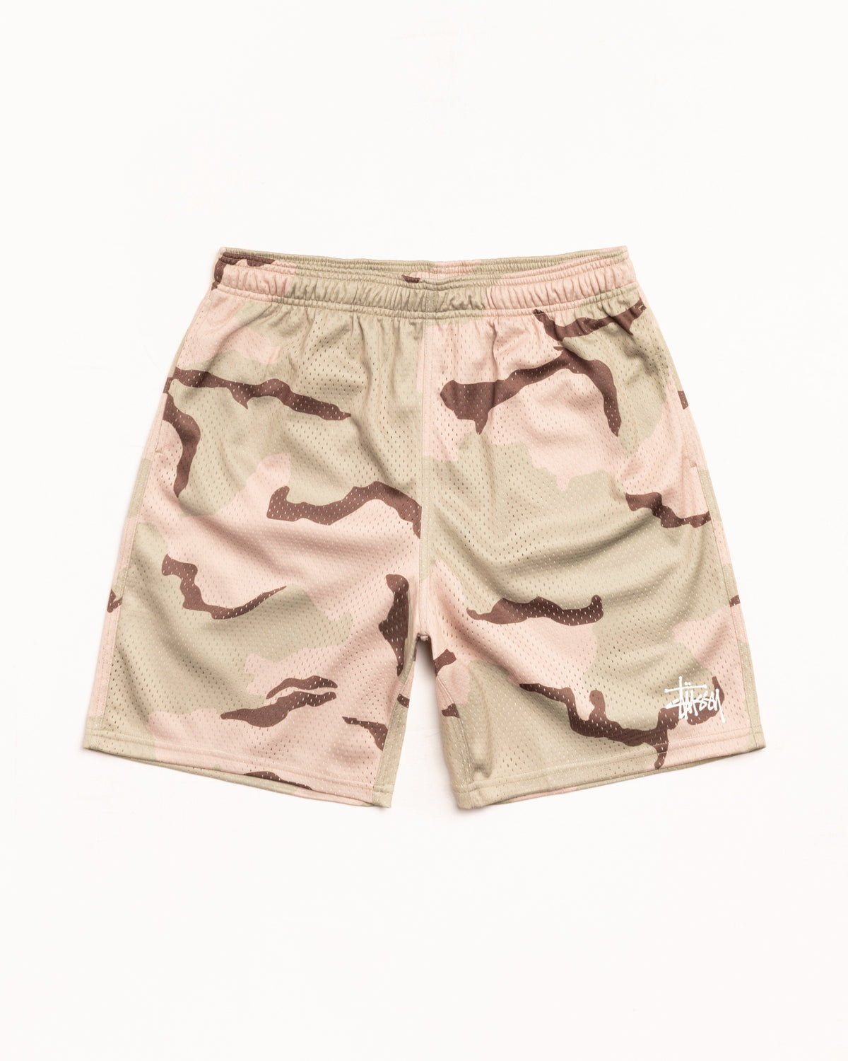 Basic Mesh Short – Sand Camo | Shorts | Stüssy Japan