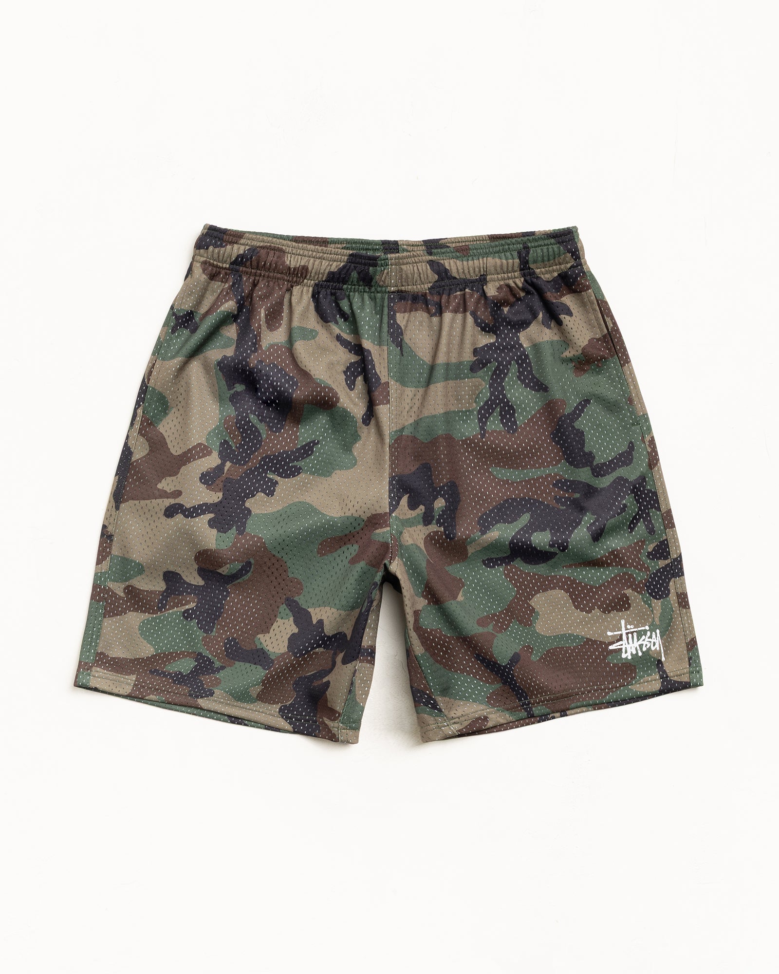 Mesh Short Basic – Woodland Camo | Shorts & Trunks | Stüssy Japan
