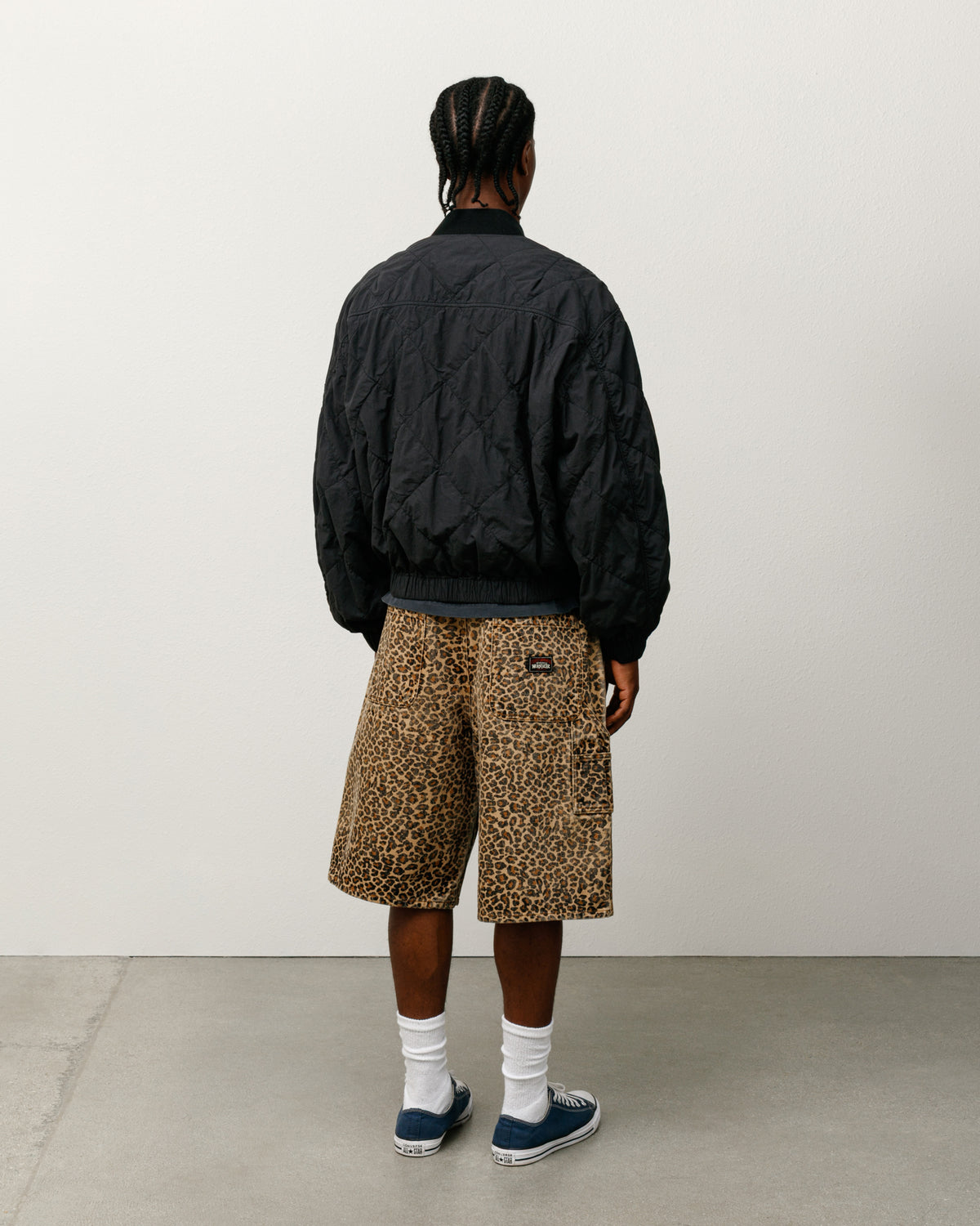 Denim Work Short – Leopard | Shorts | Stüssy Japan