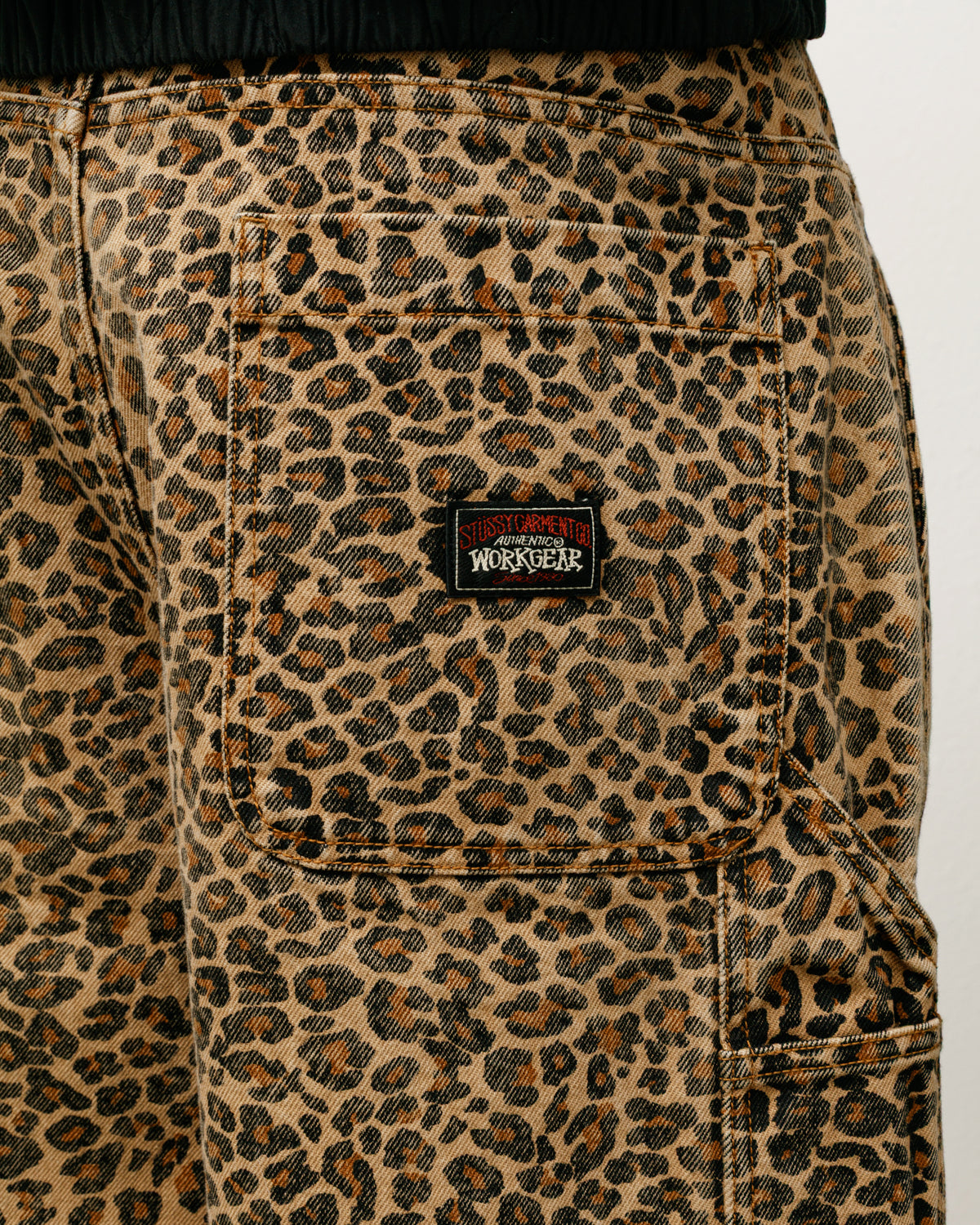 Denim Work Short – Leopard | Shorts | Stüssy Japan