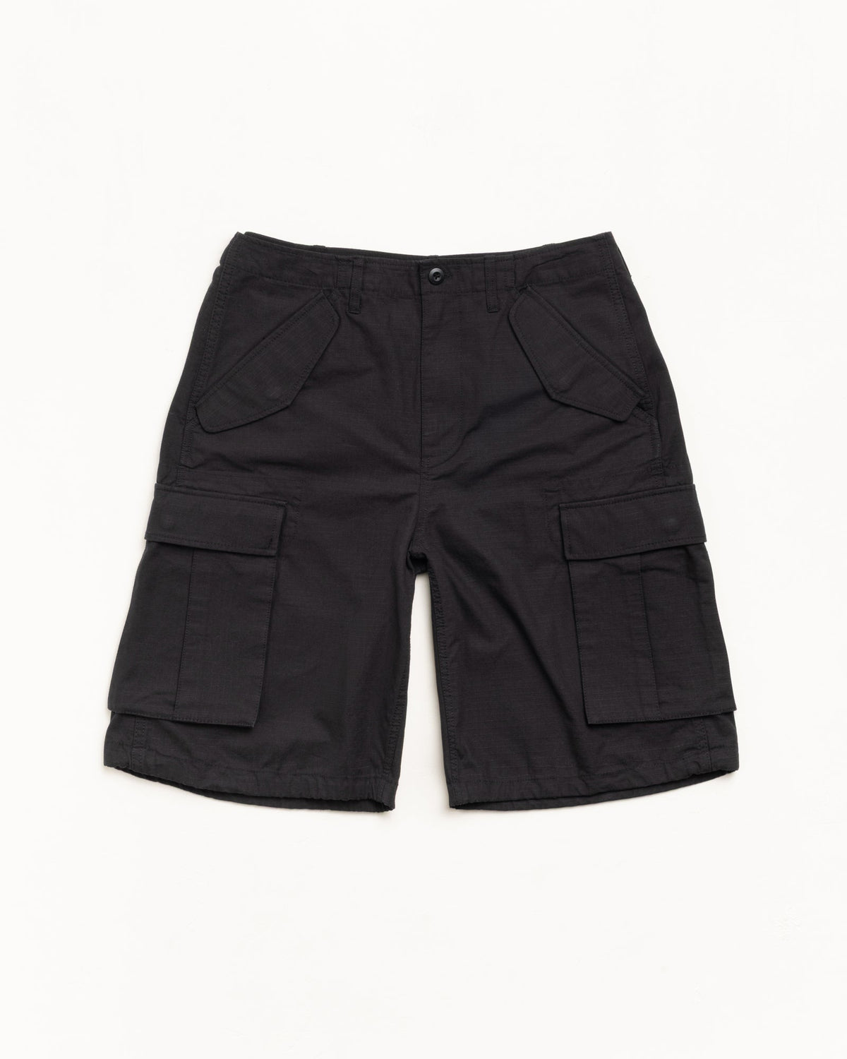 Cargo Short Ripstop – Black | Shorts & Trunks | Stüssy Japan