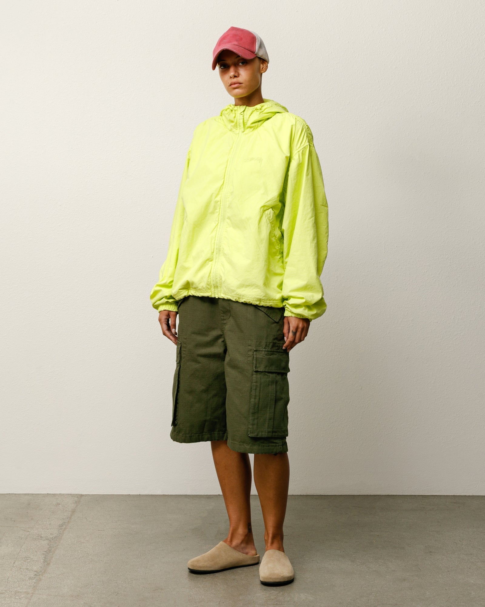【希少36】STUSSY リップストップ カーゴショーツ ギミック オリーブ Cargo Short Ripstop – Olive Green | Shorts & Trunks | Stüssy Japan