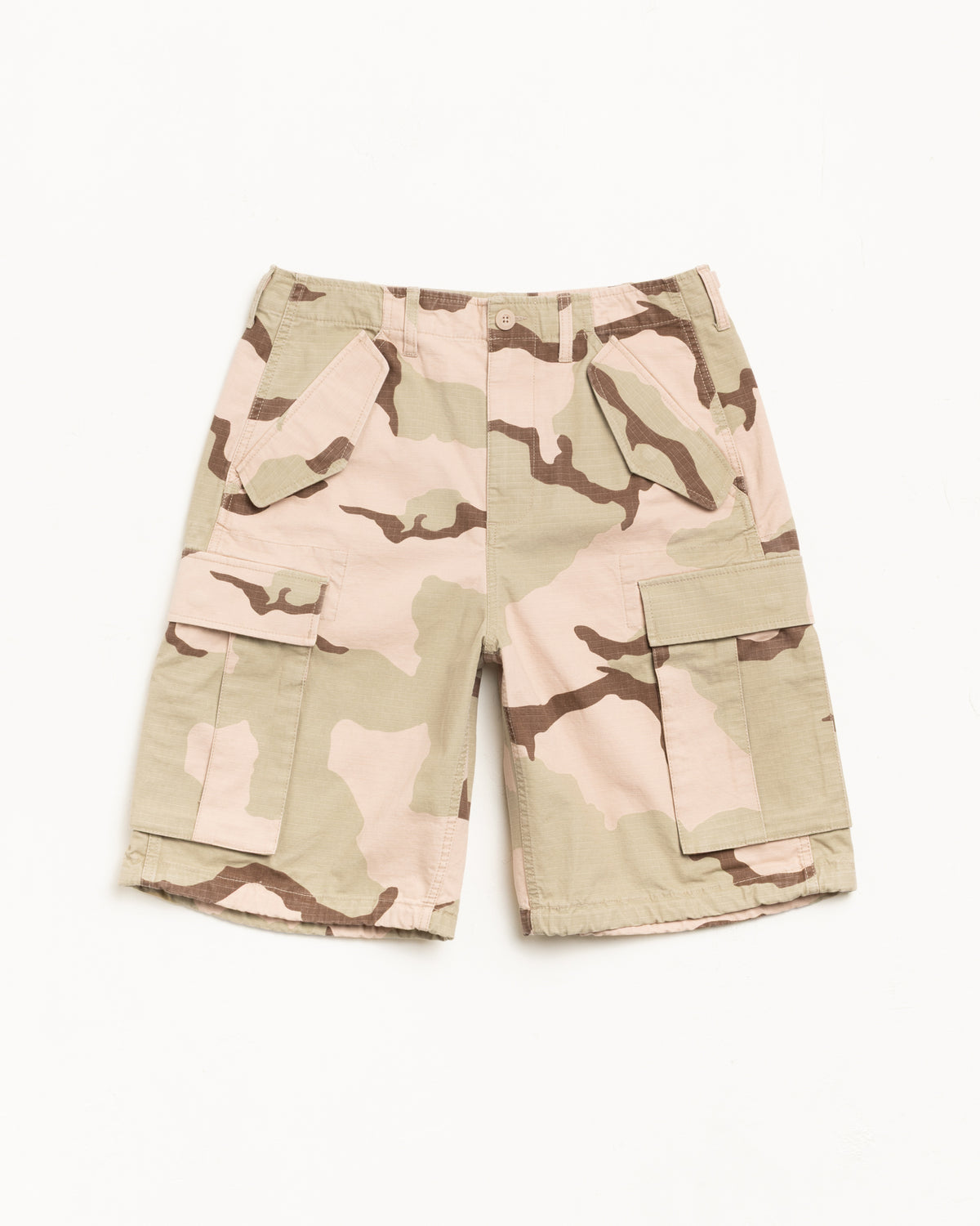 Cargo Short Ripstop – Sand Camo | Shorts | Stüssy Japan