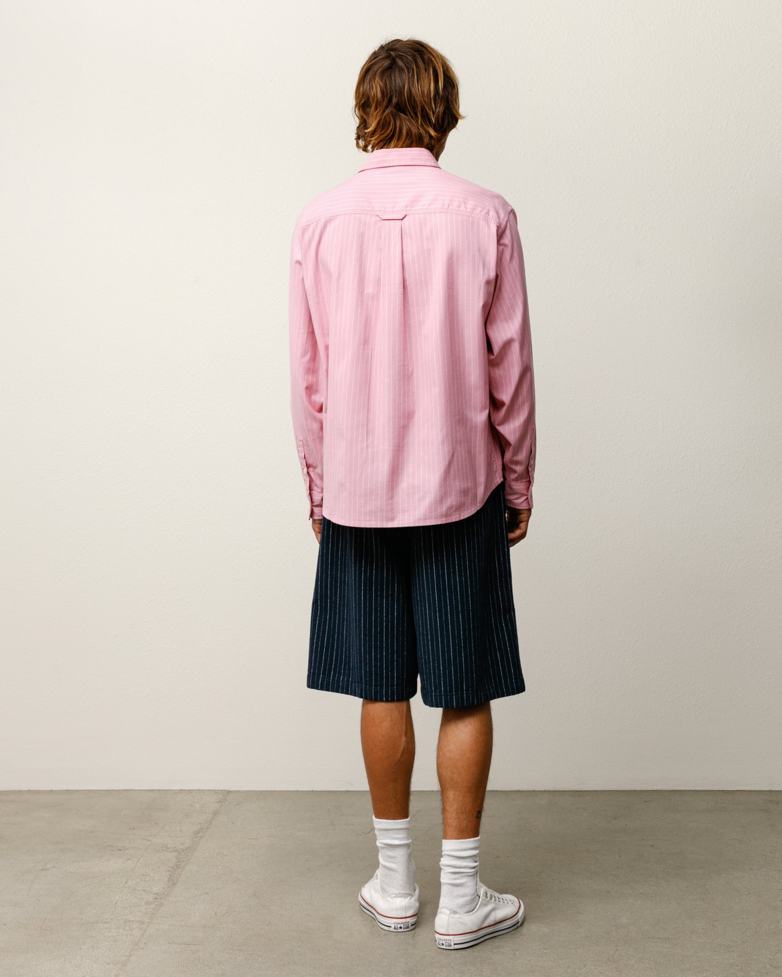 Baggy Beach Short – Navy Stripe | Shorts & Trunks | Stüssy Japan