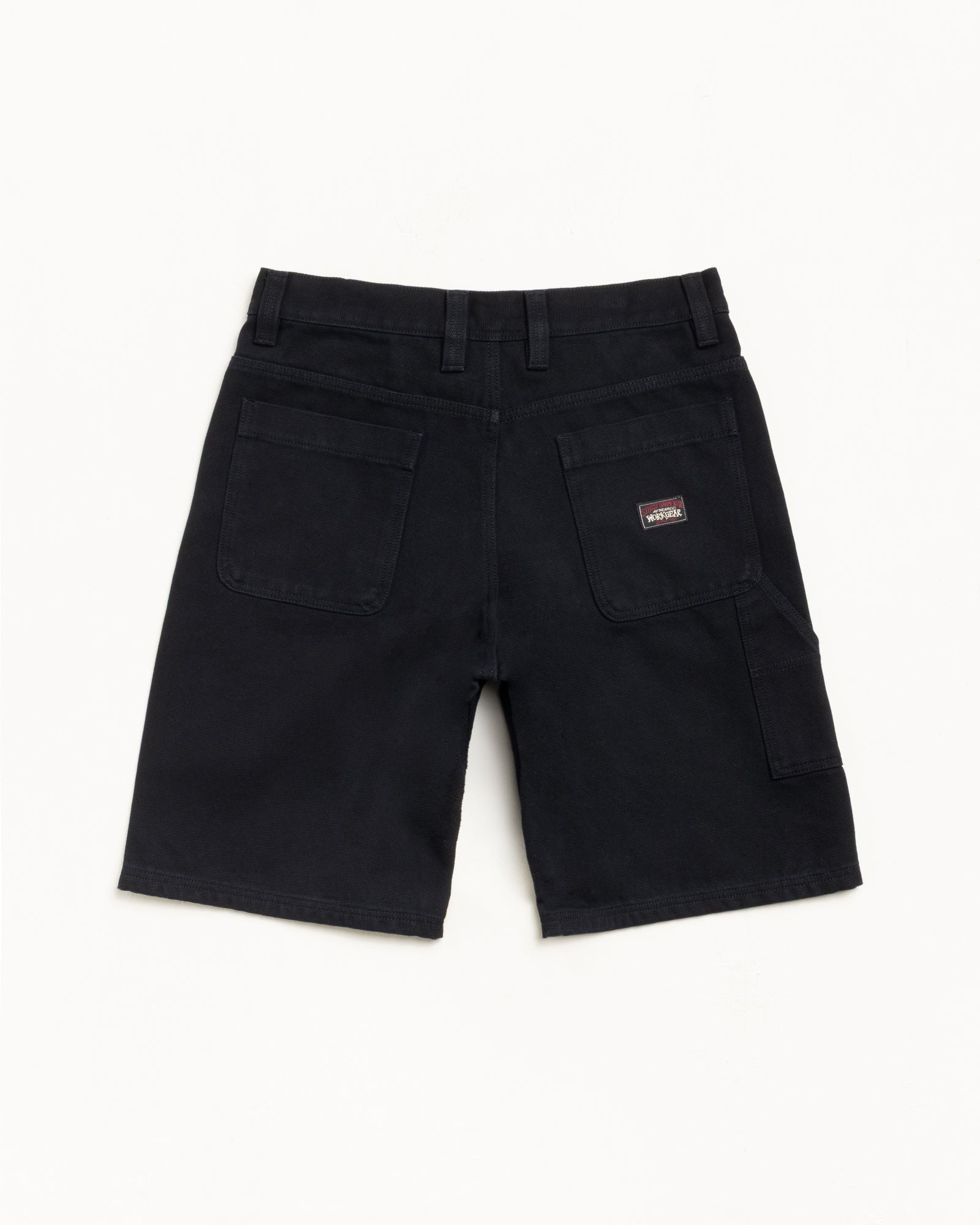 Work Short Canvas – Black | Shorts & Trunks | Stüssy Japan