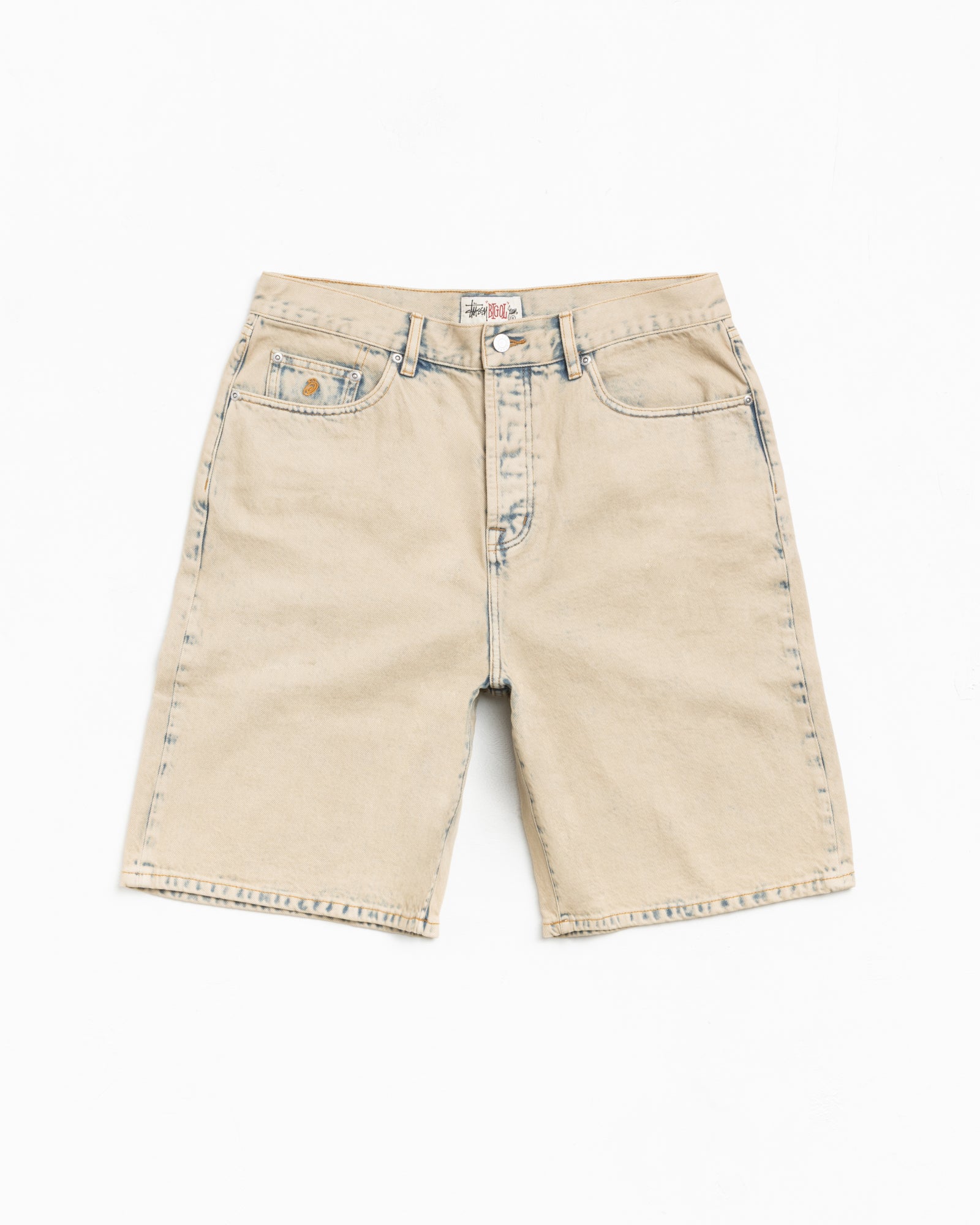 Big Ol' Short Denim – Resin Wash Khaki | Pants | Stüssy Japan