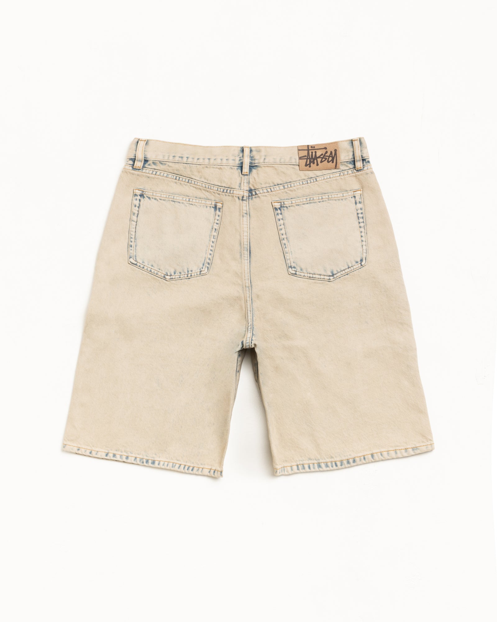 Big Ol' Short Denim – Resin Wash Khaki | Pants | Stüssy Japan