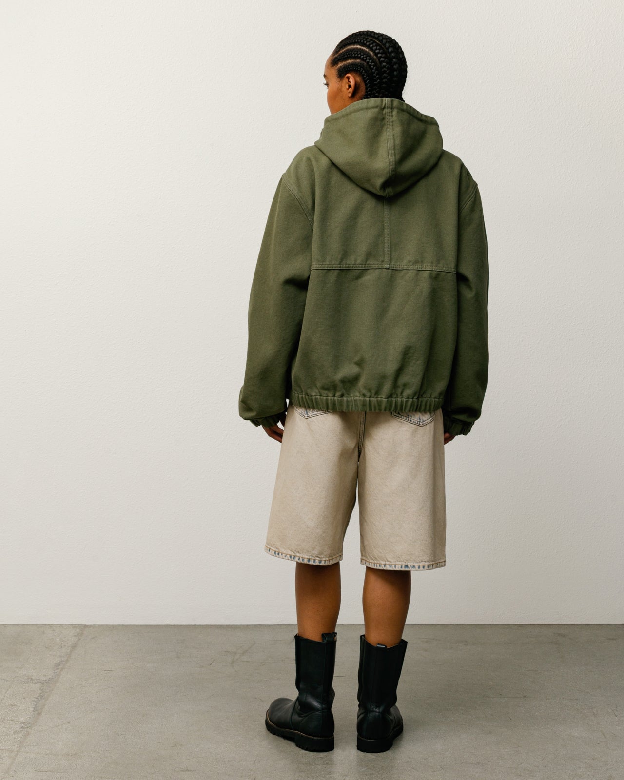 Big Ol' Short Denim – Resin Wash Khaki | Pants | Stüssy Japan